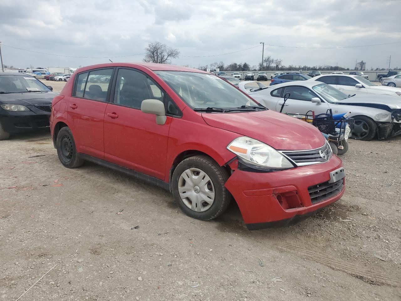 2010 Nissan Versa VIN 3N1BC1CP8AL367542 Copart auction photo, front end damage thumbnail 4