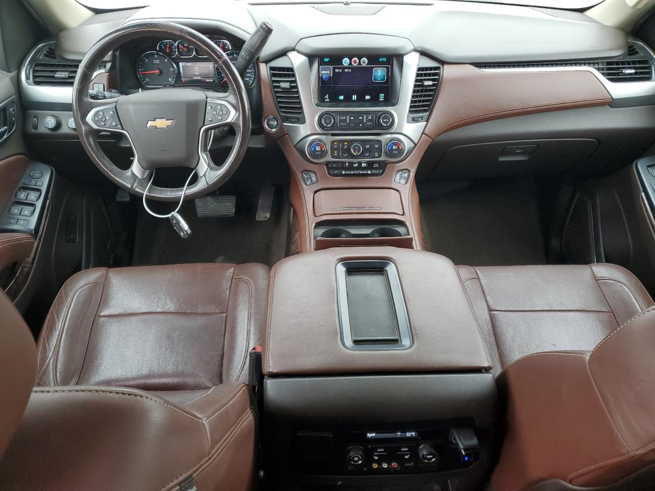2015 Chevrolet Tahoe VIN 1GNSKCKC2FR247785 Copart auction photo, water/flood damage thumbnail 8