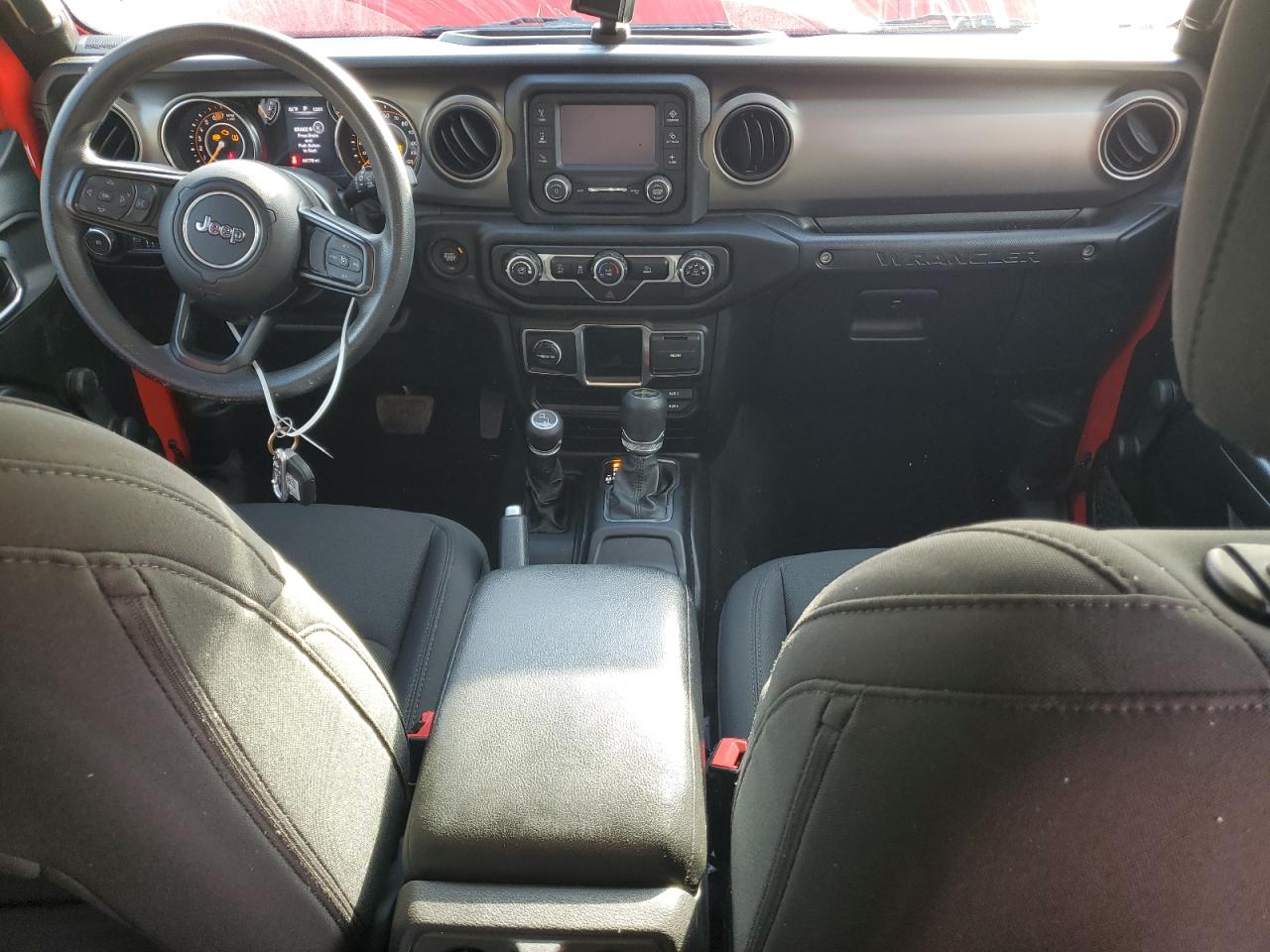 2021 Jeep Wrangler VIN 1C4HJXDN8MW503227 Copart auction photo, minor dent/scratches damage thumbnail 8