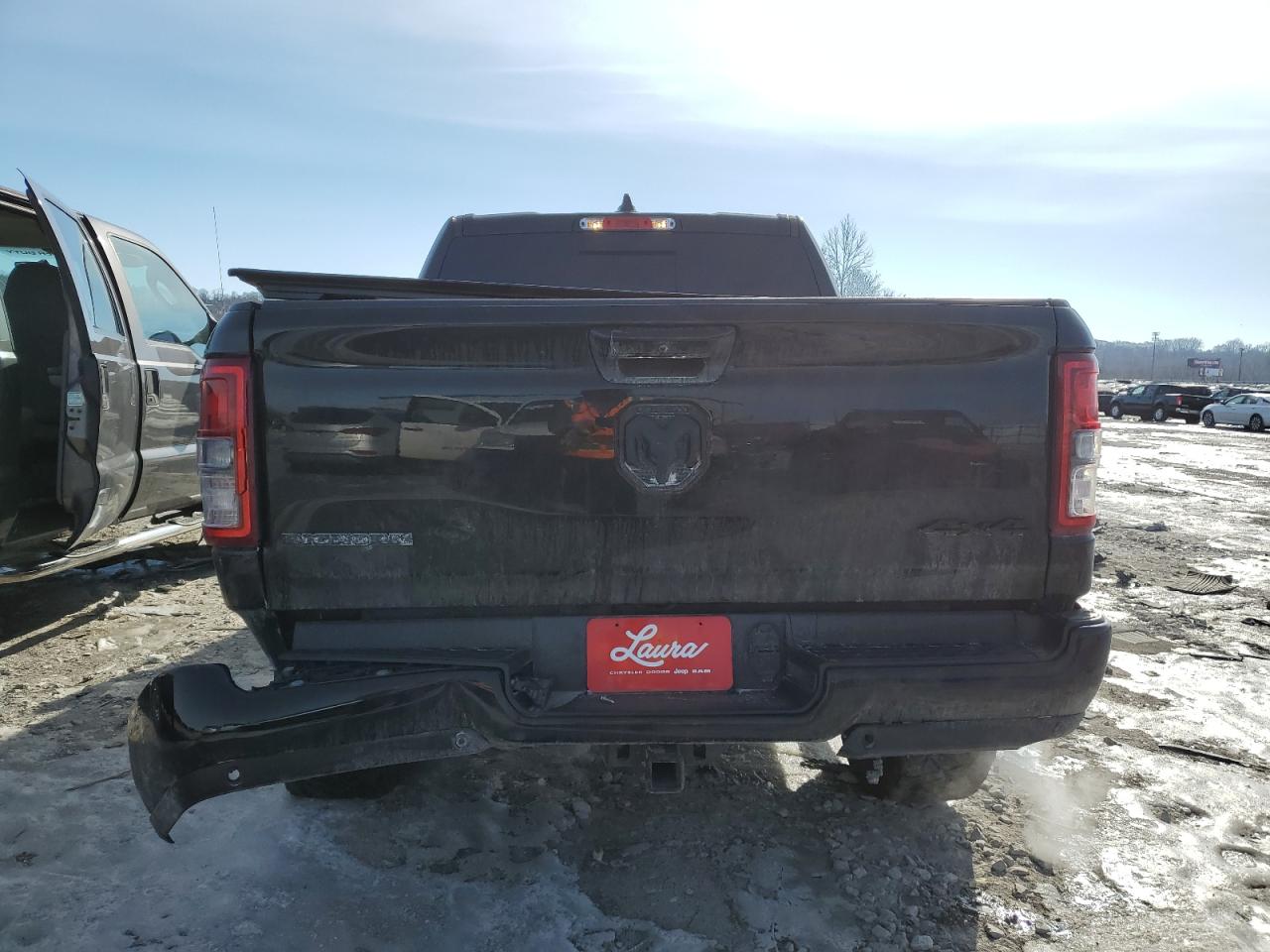 2022 RAM 1500 VIN 1C6RRFFG0NN385193 Copart auction photo, all over damage thumbnail 6