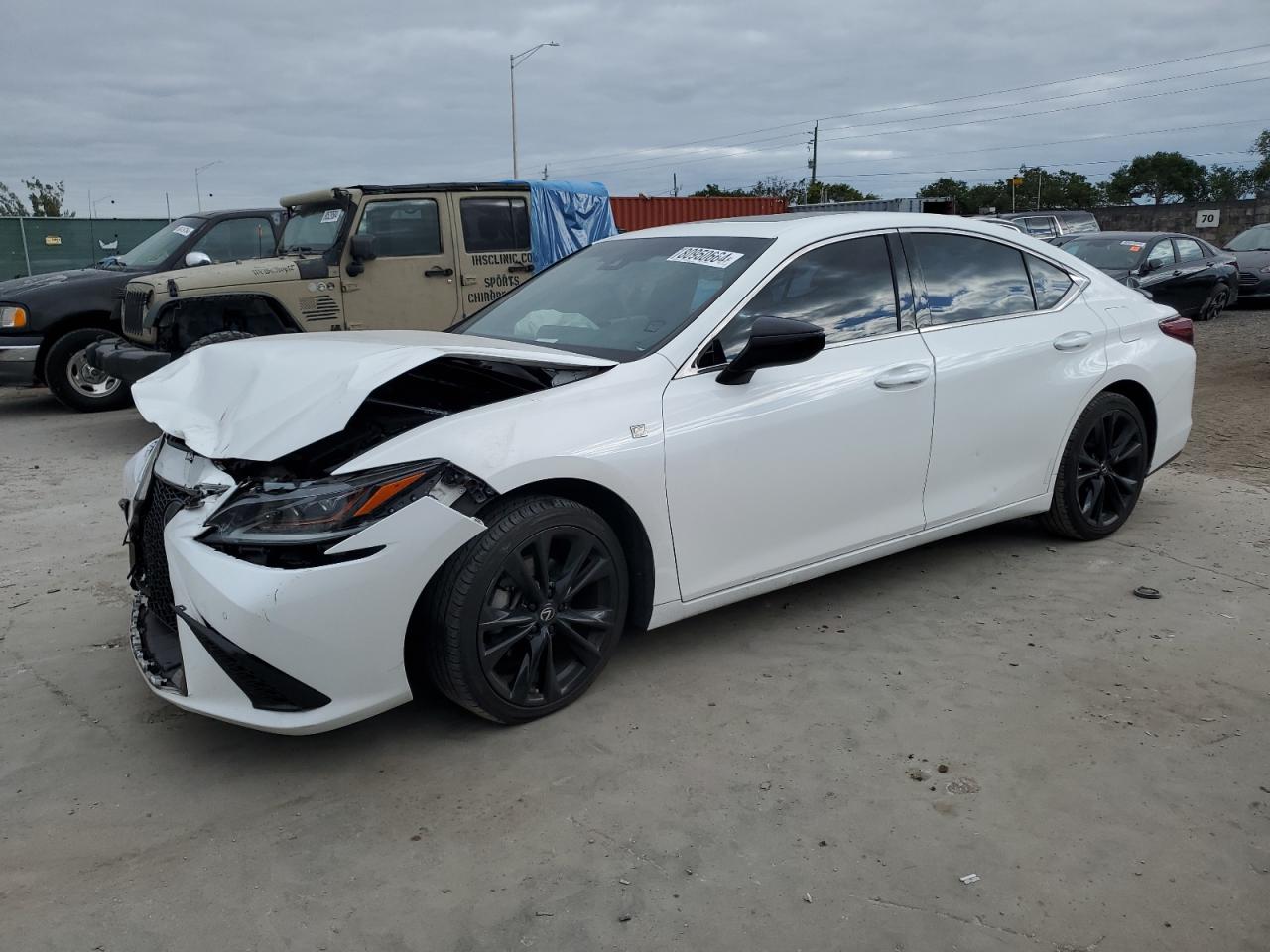 2021 Lexus ES VIN 58AHZ1B12MU104576