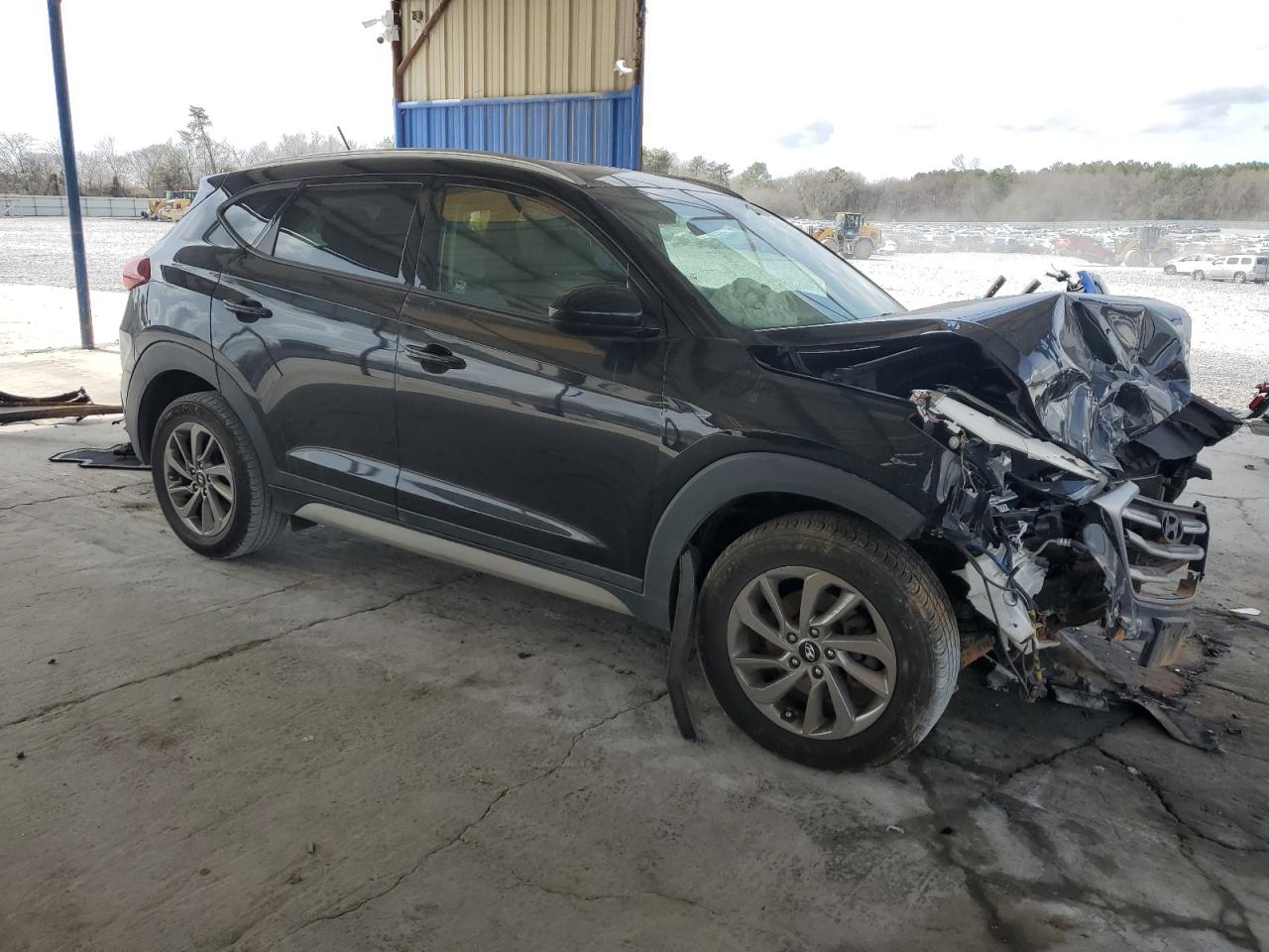 2017 Hyundai Tucson VIN KM8J3CA42HU564568 Copart auction photo, front end damage thumbnail 4