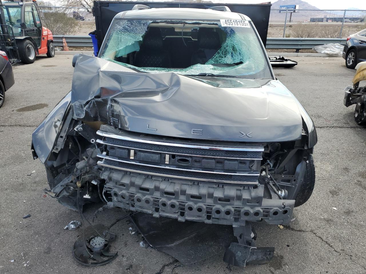 2016 Ford Flex VIN 2FMGK5B8XGBA10807 Copart auction photo, all over damage thumbnail 5