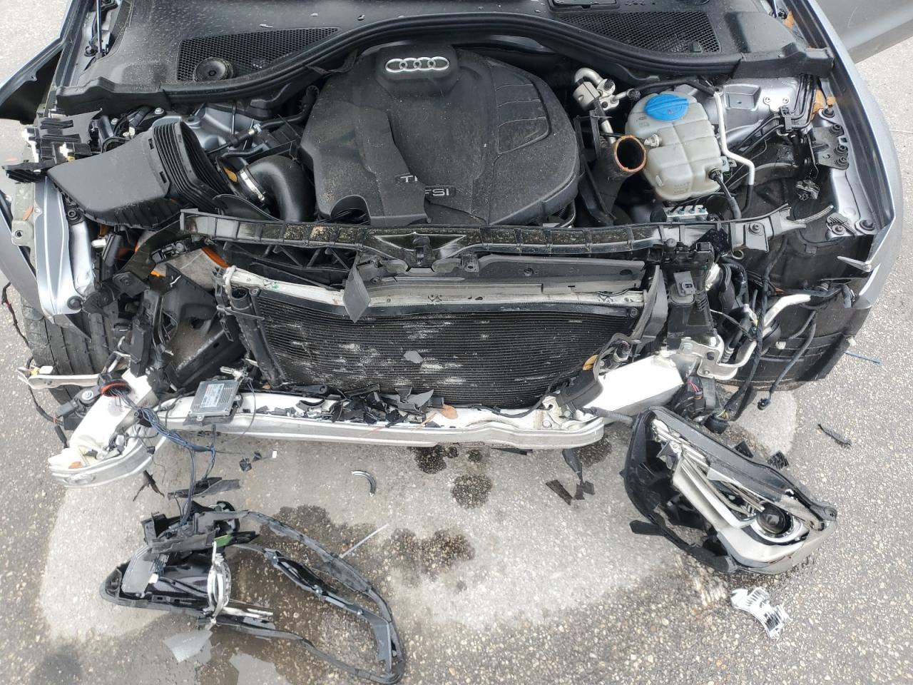 2016 Audi A6 VIN WAUFFAFC3GN009186 Copart auction photo, front end / minor dent/scratches damage thumbnail 11