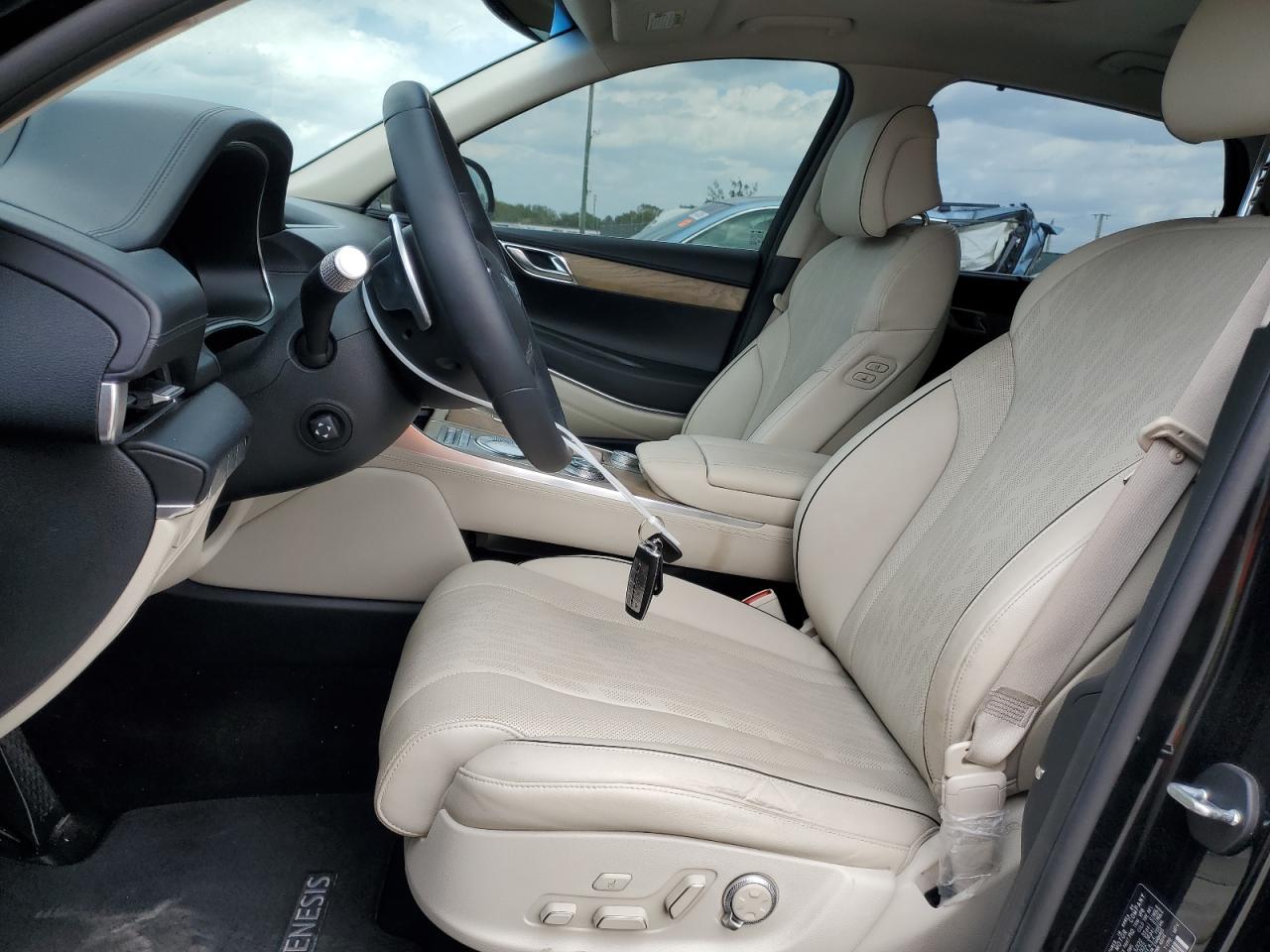 2022 Genesis Gv80 VIN KMUHBDSB2NU101119 Copart auction photo, front end damage thumbnail 7