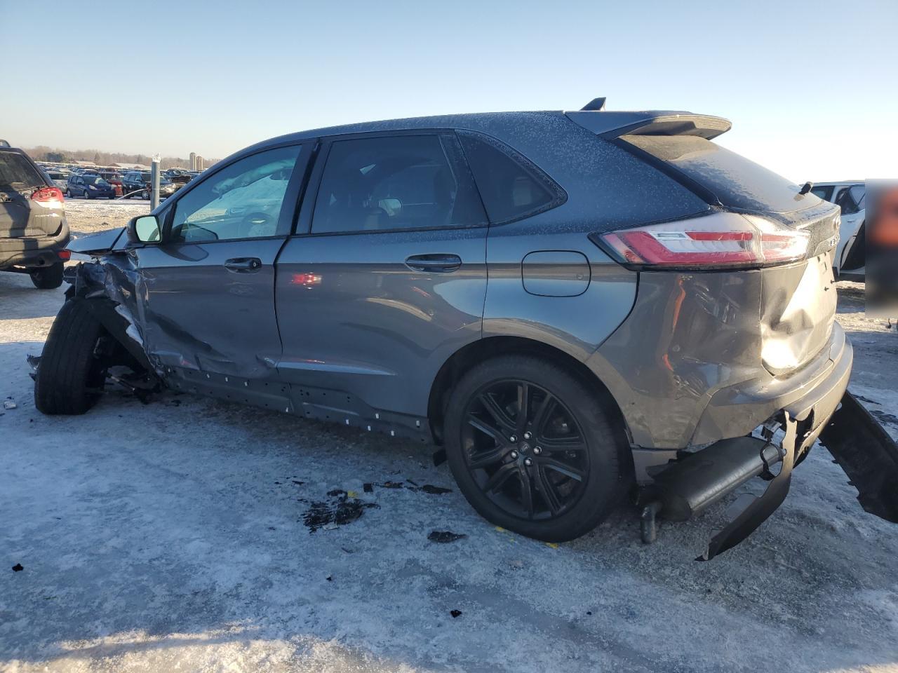 2022 Ford Edge VIN 2FMPK4J95NBB02523 Copart auction photo, front end / side damage thumbnail 2