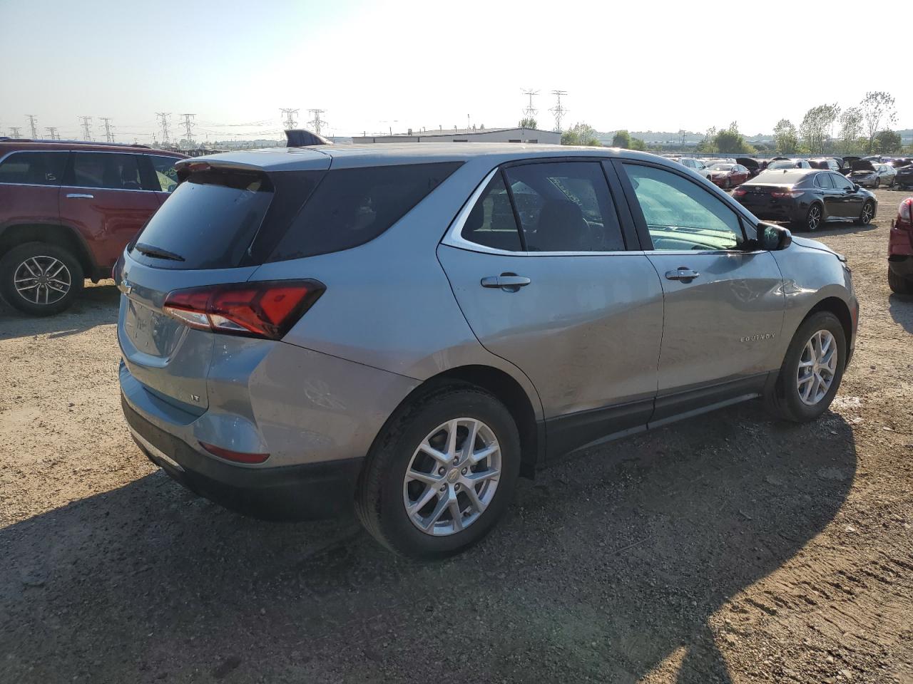 2023 Chevrolet Equinox VIN 3GNAXKEG0PS198185 Copart auction photo, side damage thumbnail 3