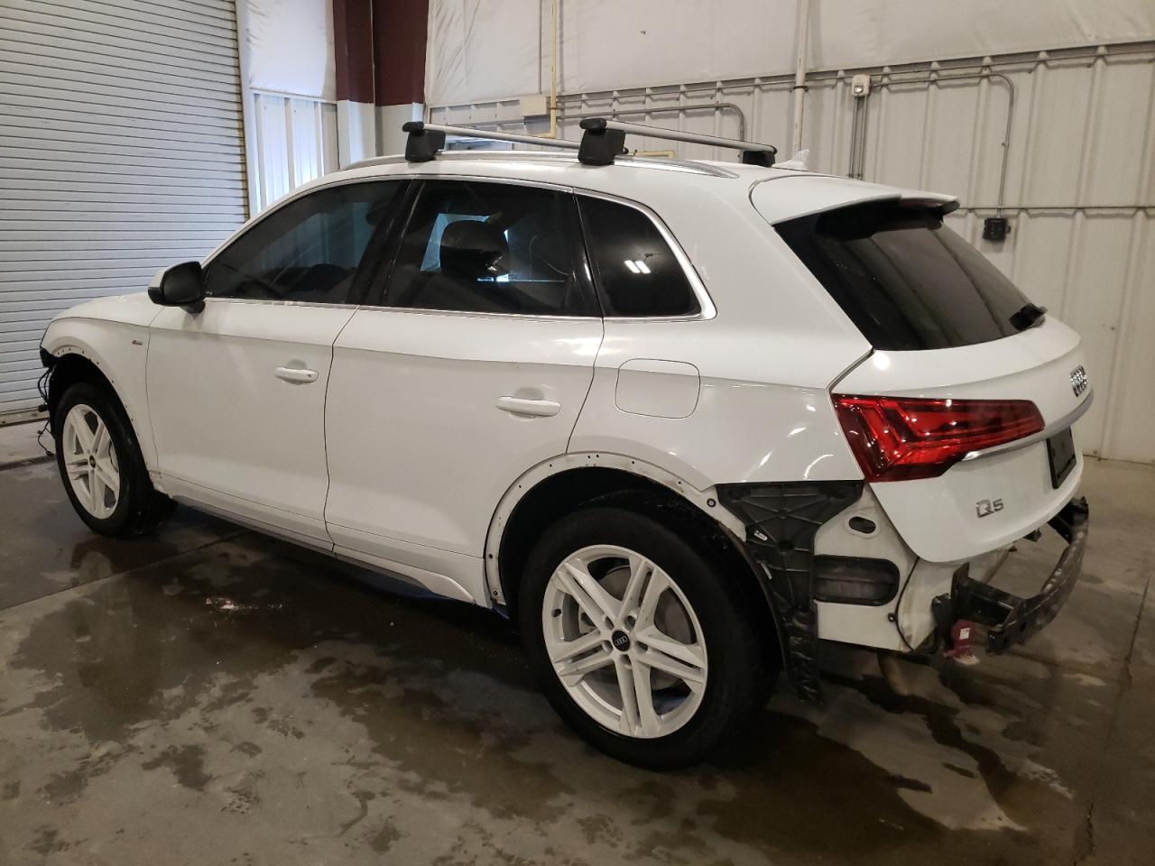 2021 Audi Q5 VIN WA1F2AFY9M2046955 Copart auction photo, front end / rear end damage thumbnail 2
