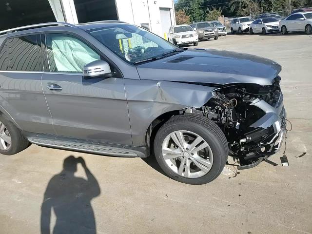 2015 Mercedes-Benz M-klasse VIN 4JGDA0EB5FA516345 Copart auction photo, front end damage thumbnail 12