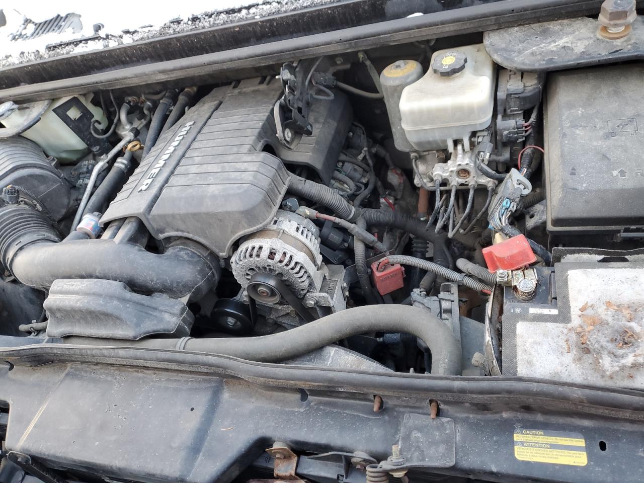 2008 Hummer H2 VIN 5GRGN23898H105094 Copart auction photo, all over damage thumbnail 12