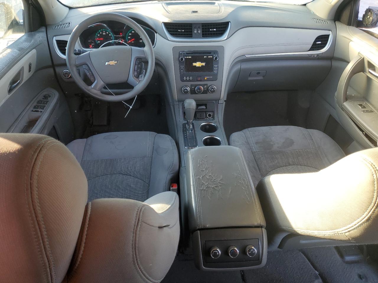 2017 Chevrolet Traverse VIN 1GNKRFKD9HJ248424 Copart auction photo, side / rear end damage thumbnail 8