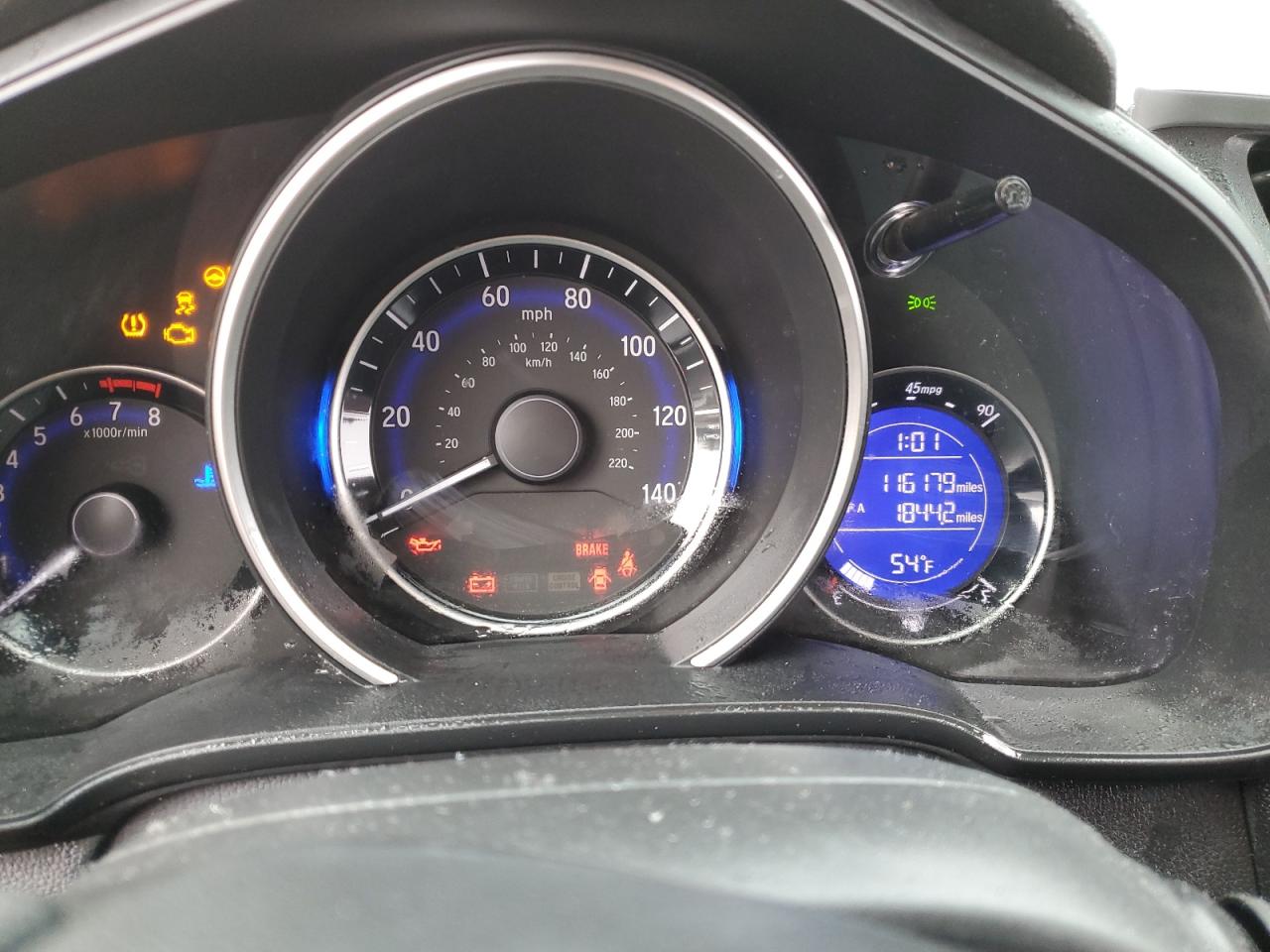 2015 Honda Fit VIN 3HGGK5G56FM720014 Copart auction photo, all over damage thumbnail 9