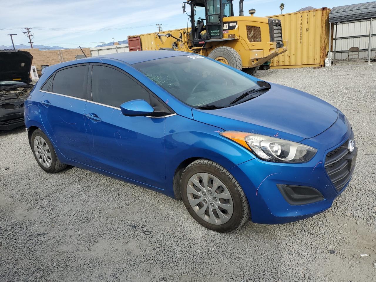 2017 Hyundai Elantra VIN KMHD35LH3HU377462 Copart auction photo, rear end / side damage thumbnail 4