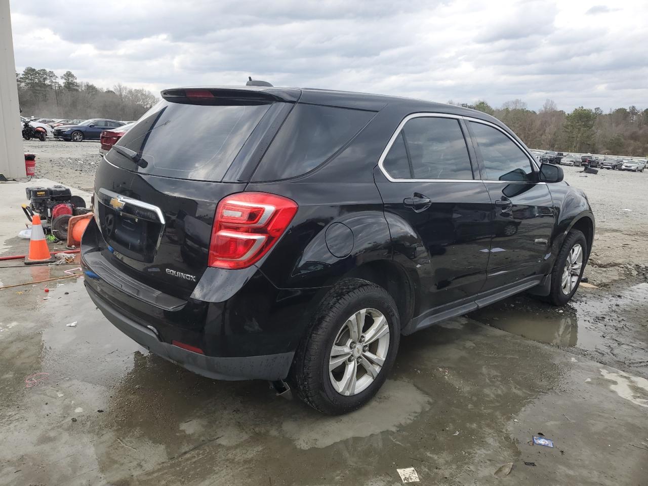 2016 Chevrolet Equinox VIN 2GNALBEK0G1166705 Copart auction photo, side damage thumbnail 3