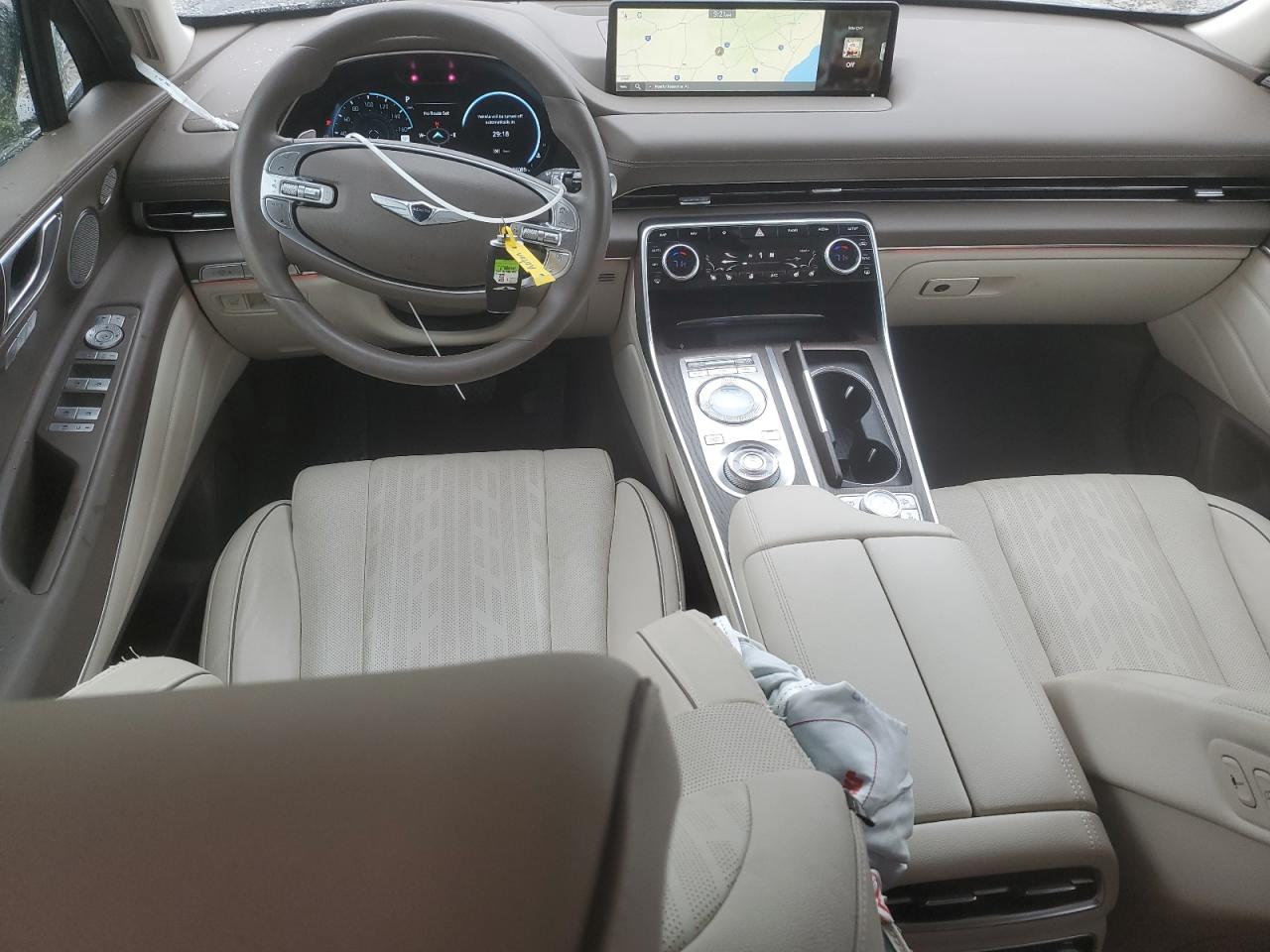 2022 Genesis Gv80 VIN KMUHBDSB8NU096461 Copart auction photo, side / minor dent/scratches damage thumbnail 8
