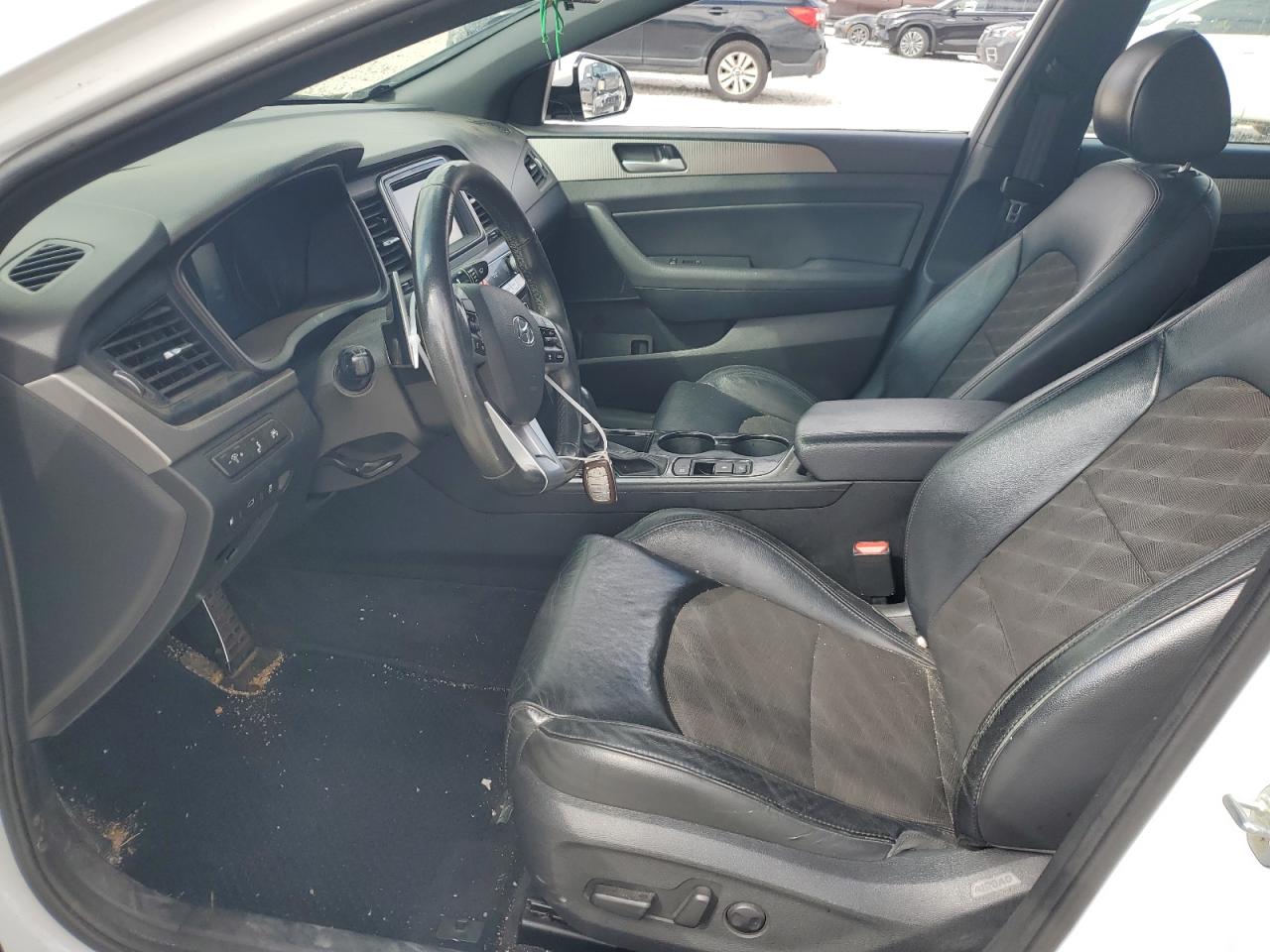 2019 Hyundai Sonata VIN 5NPE34AF6KH743128 Copart auction photo, front end damage thumbnail 7