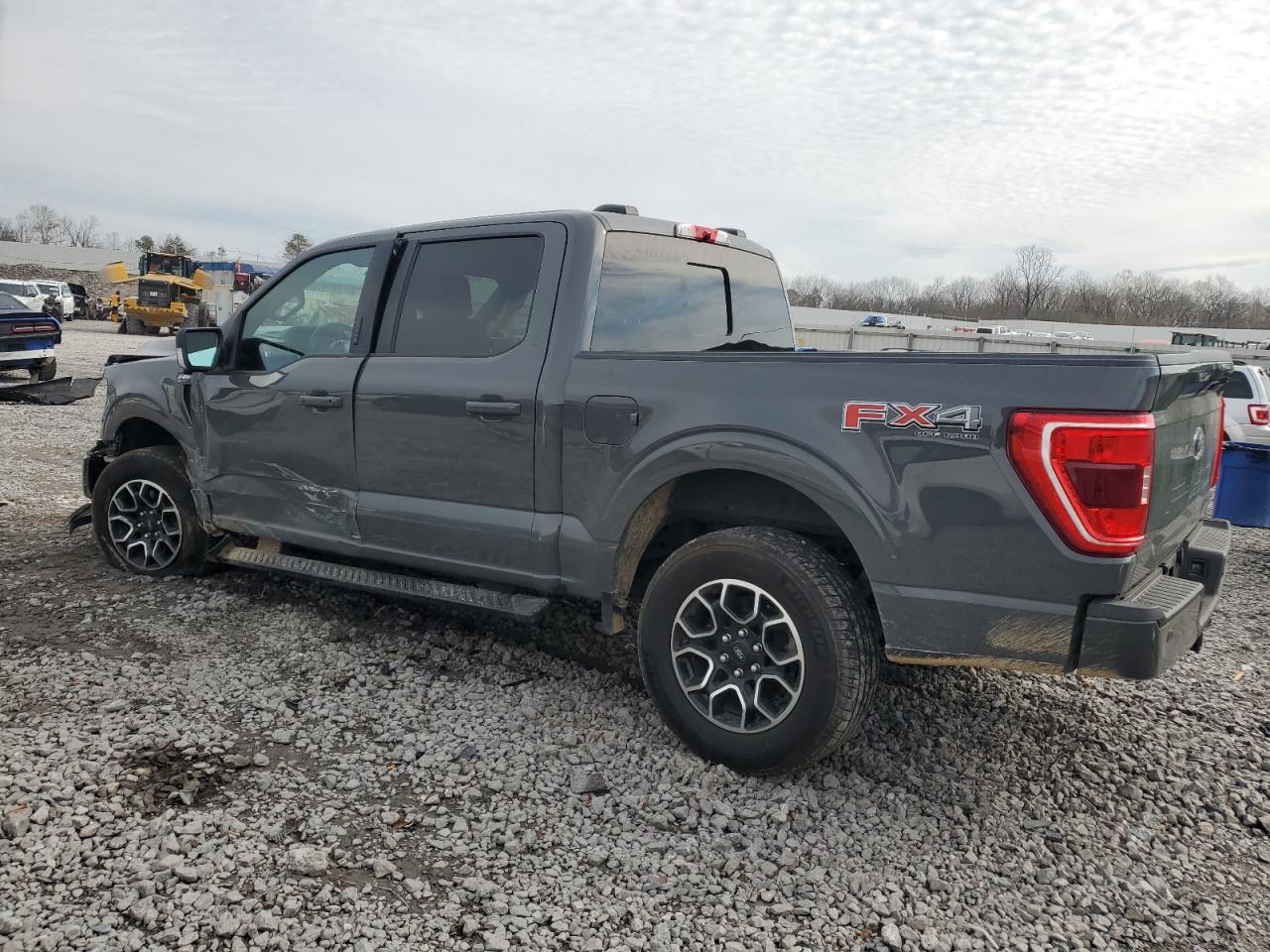 2021 Ford F-150 VIN 1FTFW1E55MFA56313 Copart auction photo, front end / side damage thumbnail 2