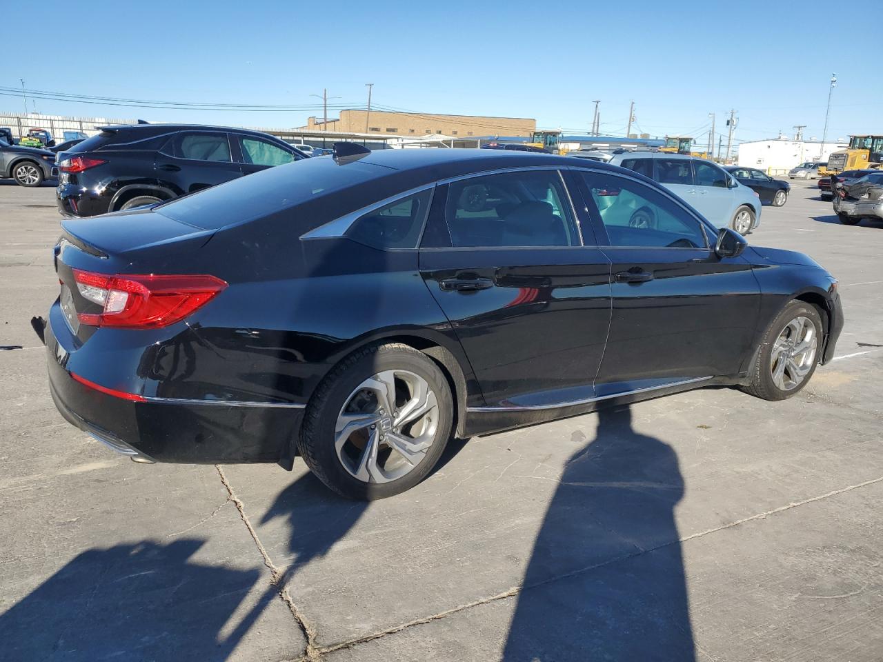 2018 Honda Accord VIN 1HGCV1F46JA199938 Copart auction photo, rear end / front end damage thumbnail 3