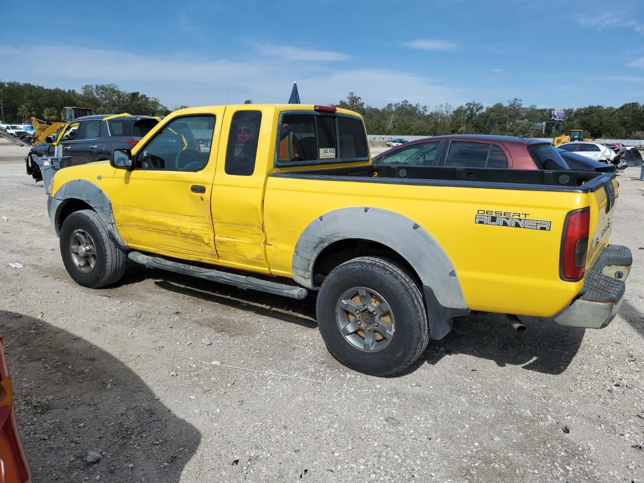2001 Nissan Navara (Frontier) VIN 1N6ED26T81C362551 Copart auction photo, side damage thumbnail 2