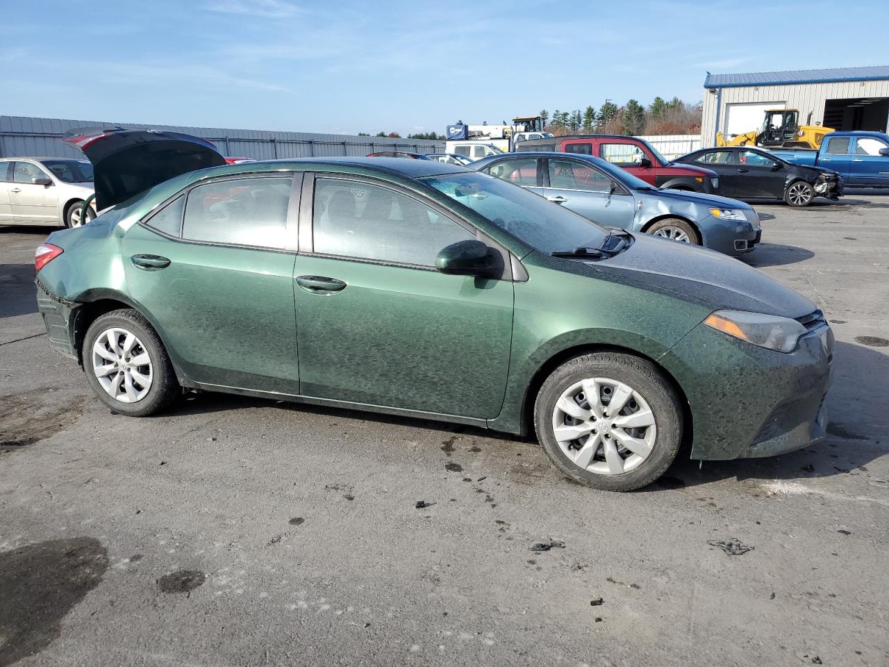 2016 Toyota Corolla VIN 2T1BURHE8GC588148 Copart auction photo, rear end damage thumbnail 4
