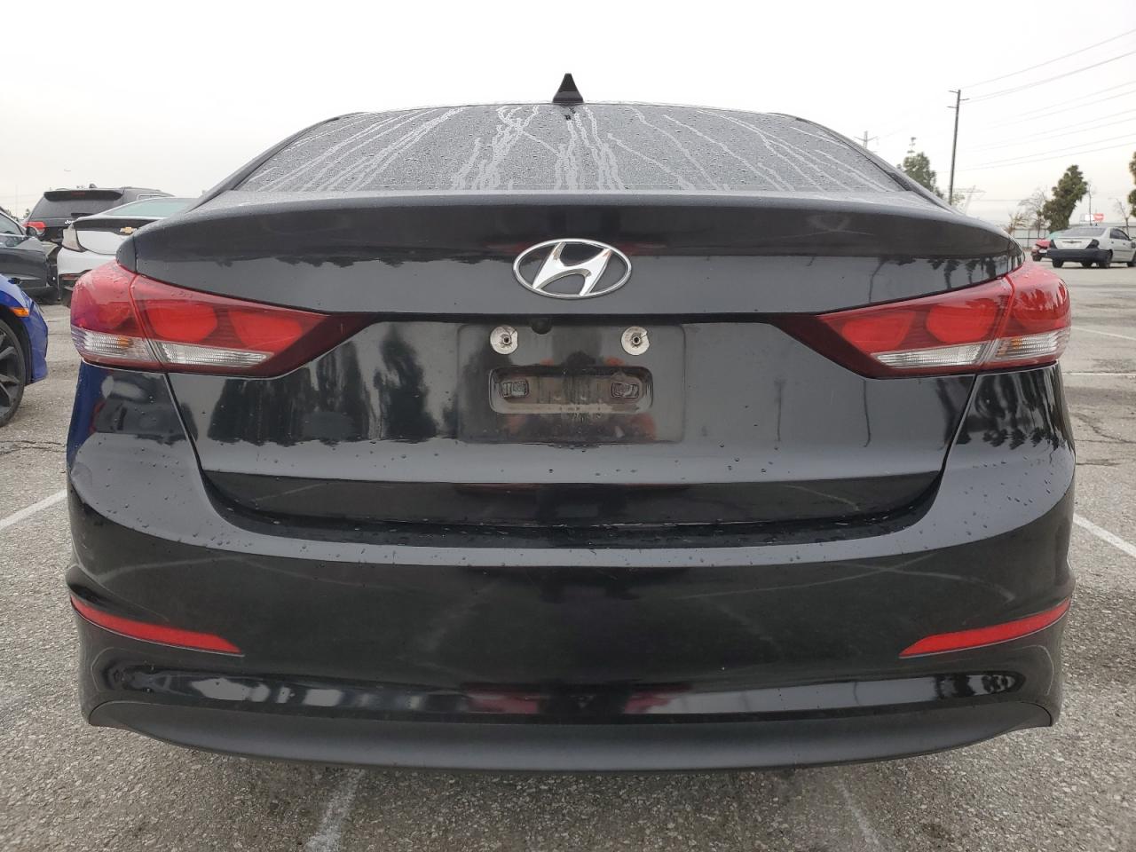 2018 Hyundai Elantra VIN KMHD84LF2JU543342 Copart auction photo, normal wear damage thumbnail 6
