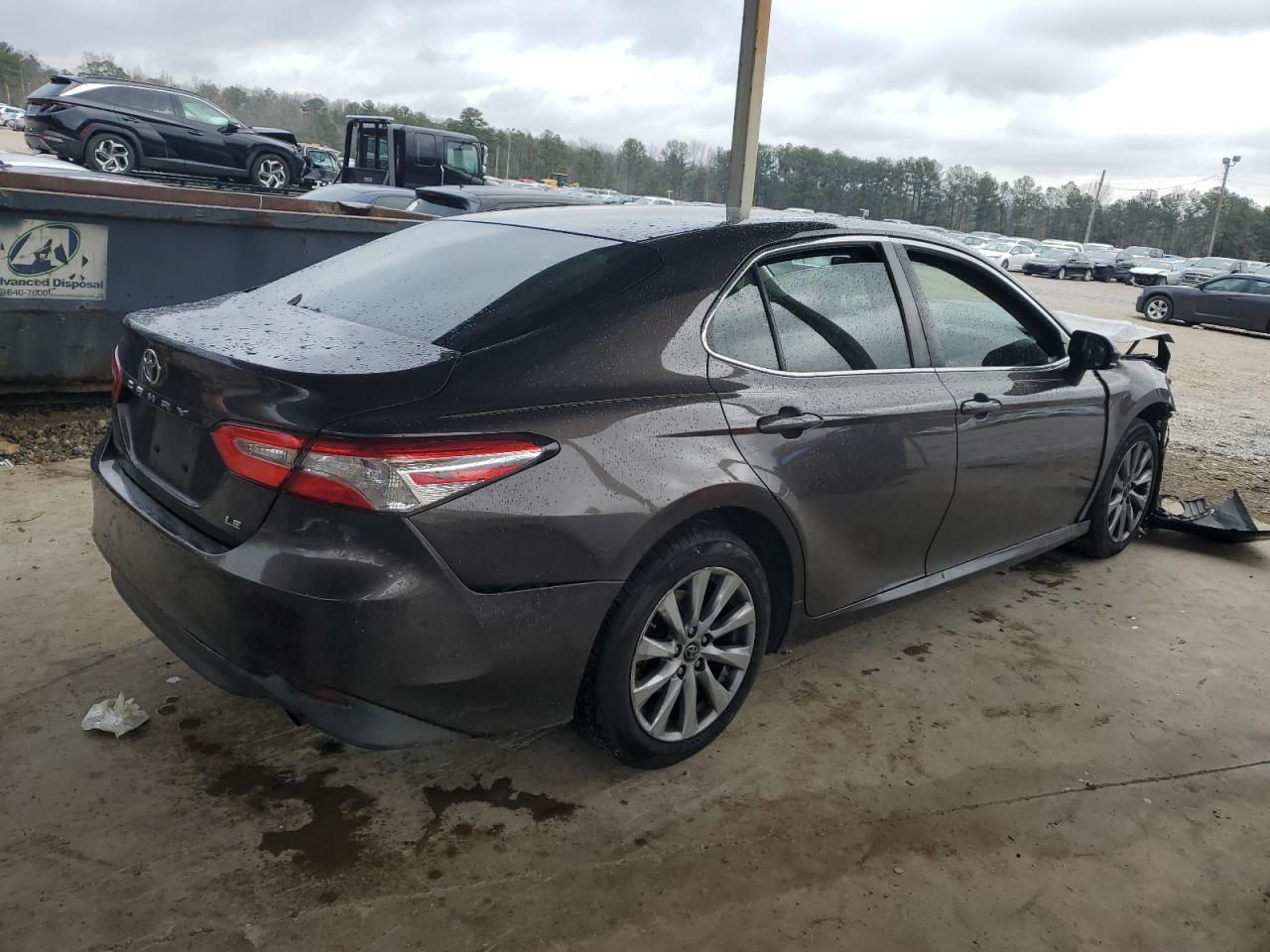 2018 Toyota Camry VIN JTNB11HK4J3032186 Copart auction photo, front end damage thumbnail 3