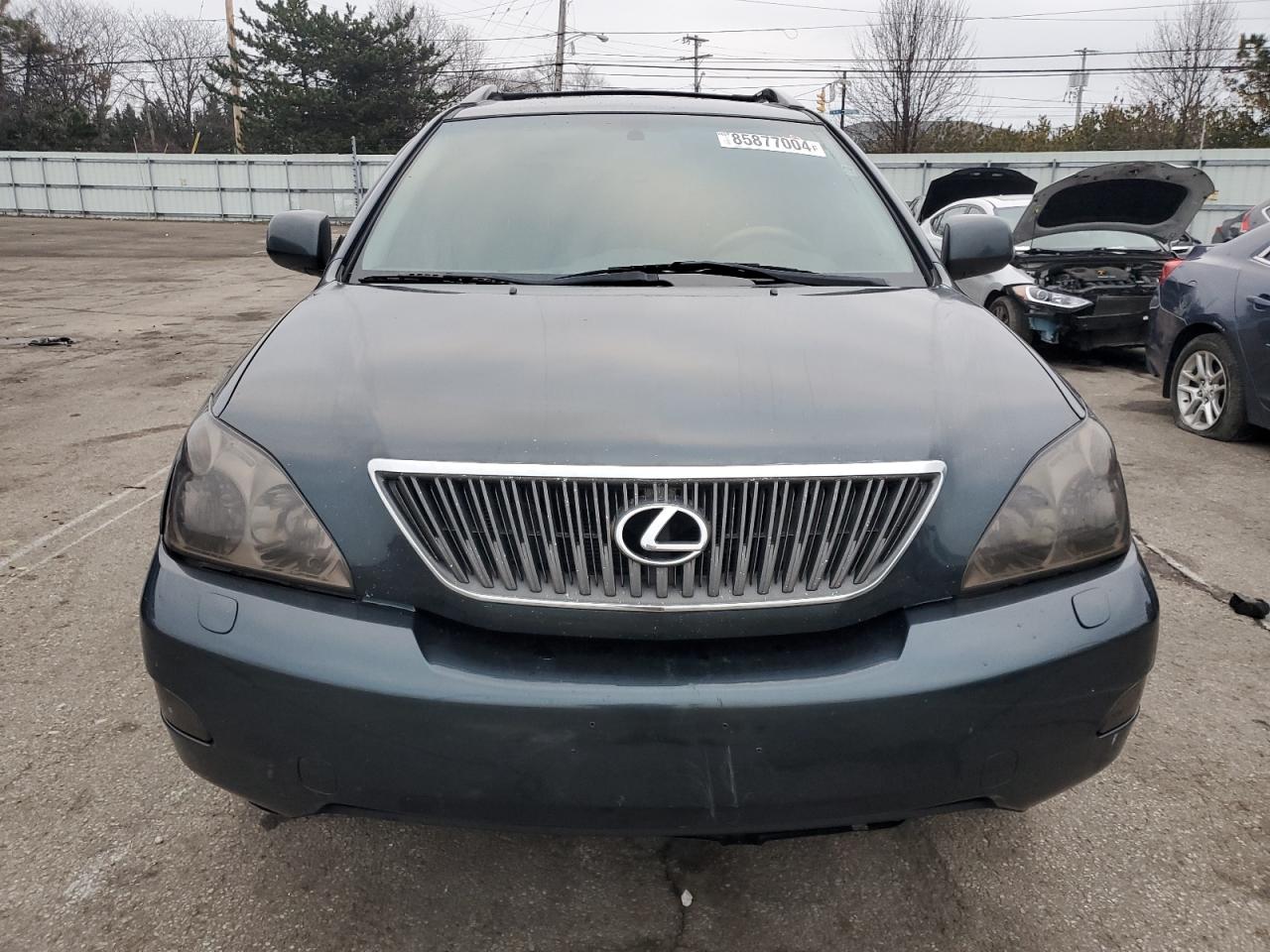 2005 Lexus RX VIN 2T2HA31U55C077278 Copart auction photo, front end / undercarriage damage thumbnail 5