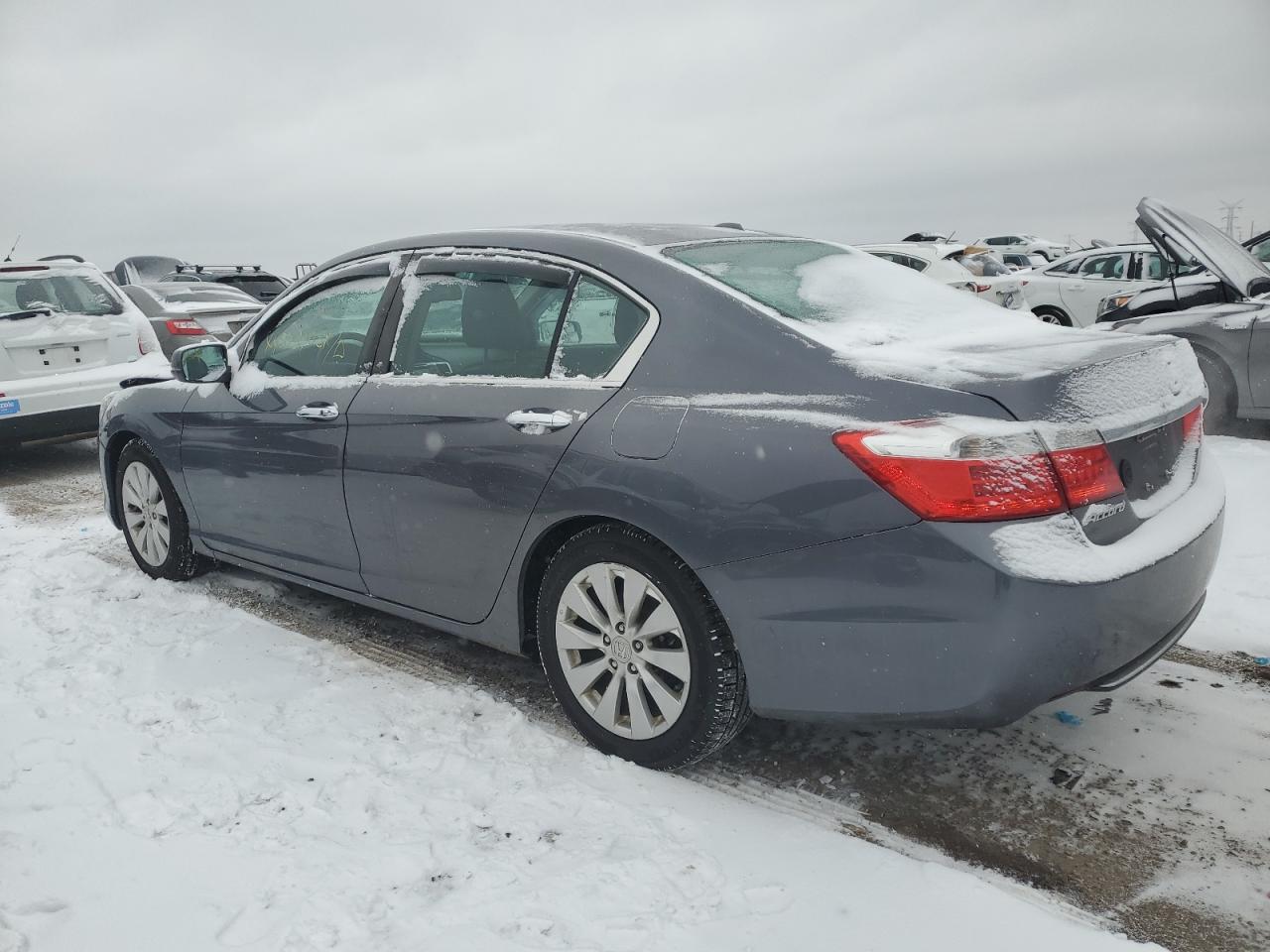 2014 Honda Accord VIN 1HGCR2F87EA113393 Copart auction photo, front end damage thumbnail 2