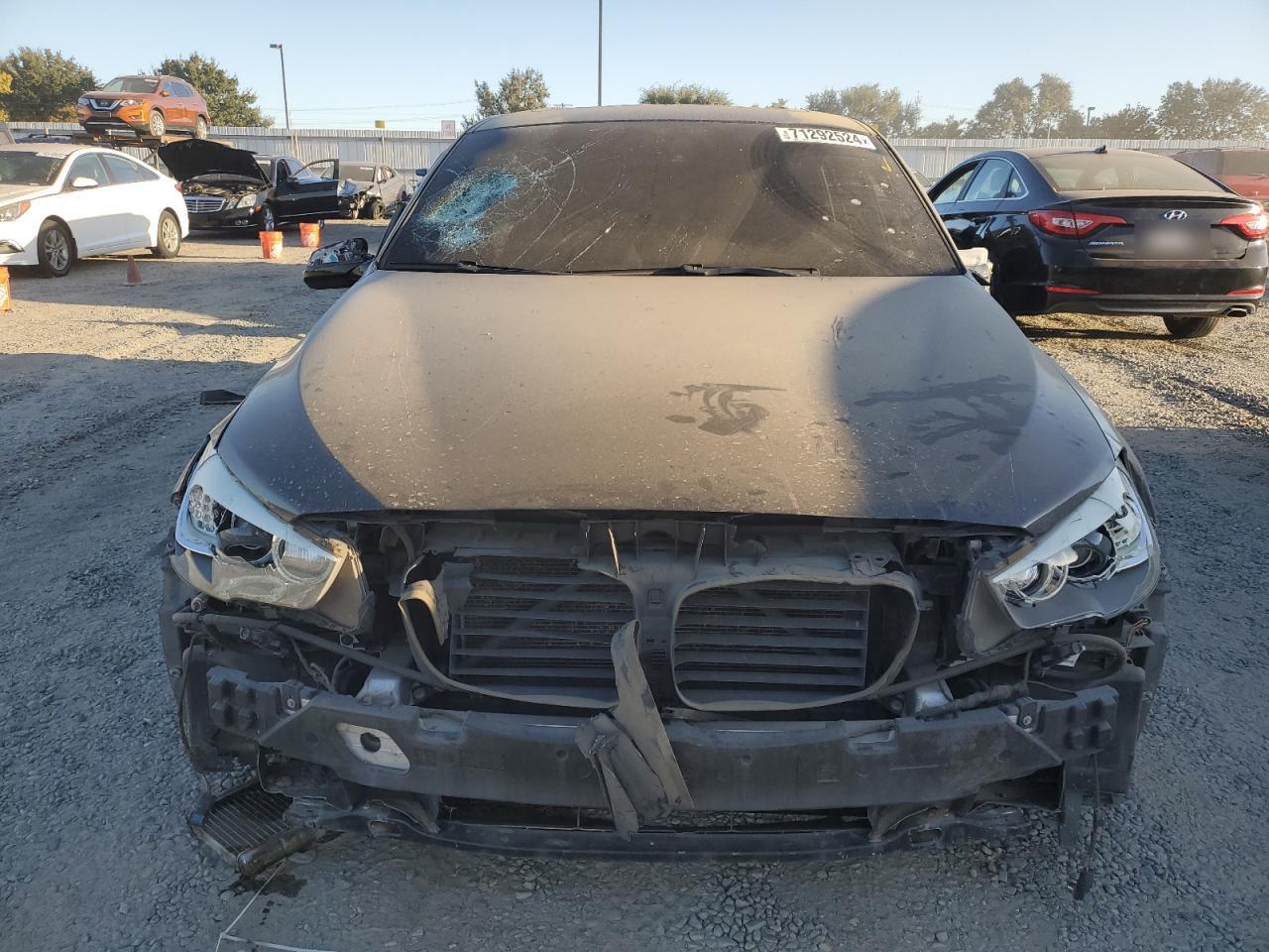 2012 BMW 5er VIN WBASN2C50CC202253 Copart auction photo, vandalism damage thumbnail 5