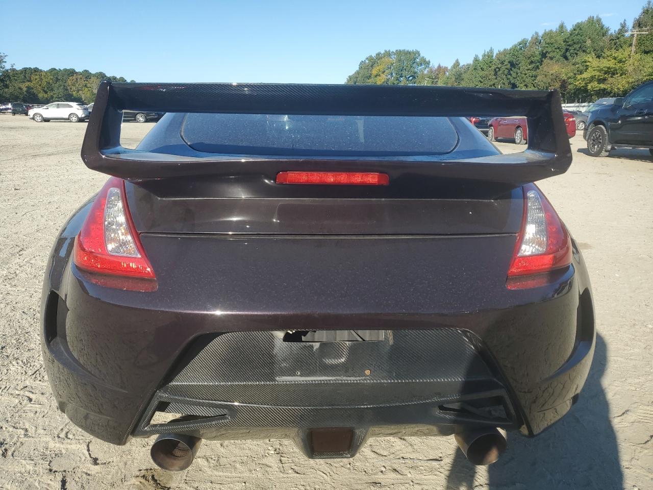 2012 Nissan 370Z VIN JN1AZ4EH5CM561701 Copart auction photo, front end damage thumbnail 6