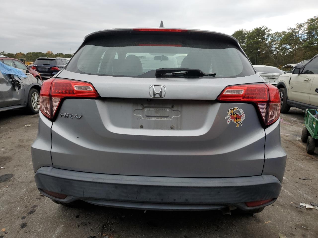 2018 Honda HR-V VIN 3CZRU5H38JM717682 Copart auction photo, front end damage thumbnail 6