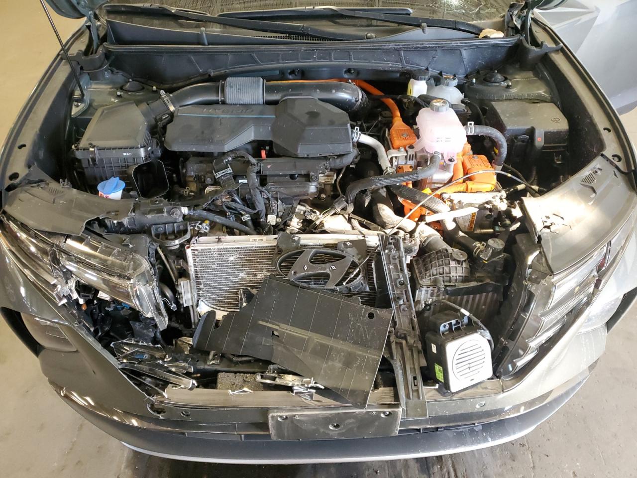 2024 Hyundai Tucson VIN KM8JECD19RU166335 Copart auction photo, all over damage thumbnail 14