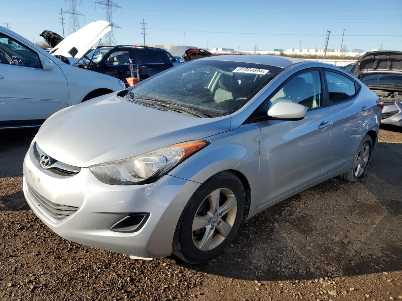 2013 Hyundai Elantra VIN 5NPDH4AE3DH383081