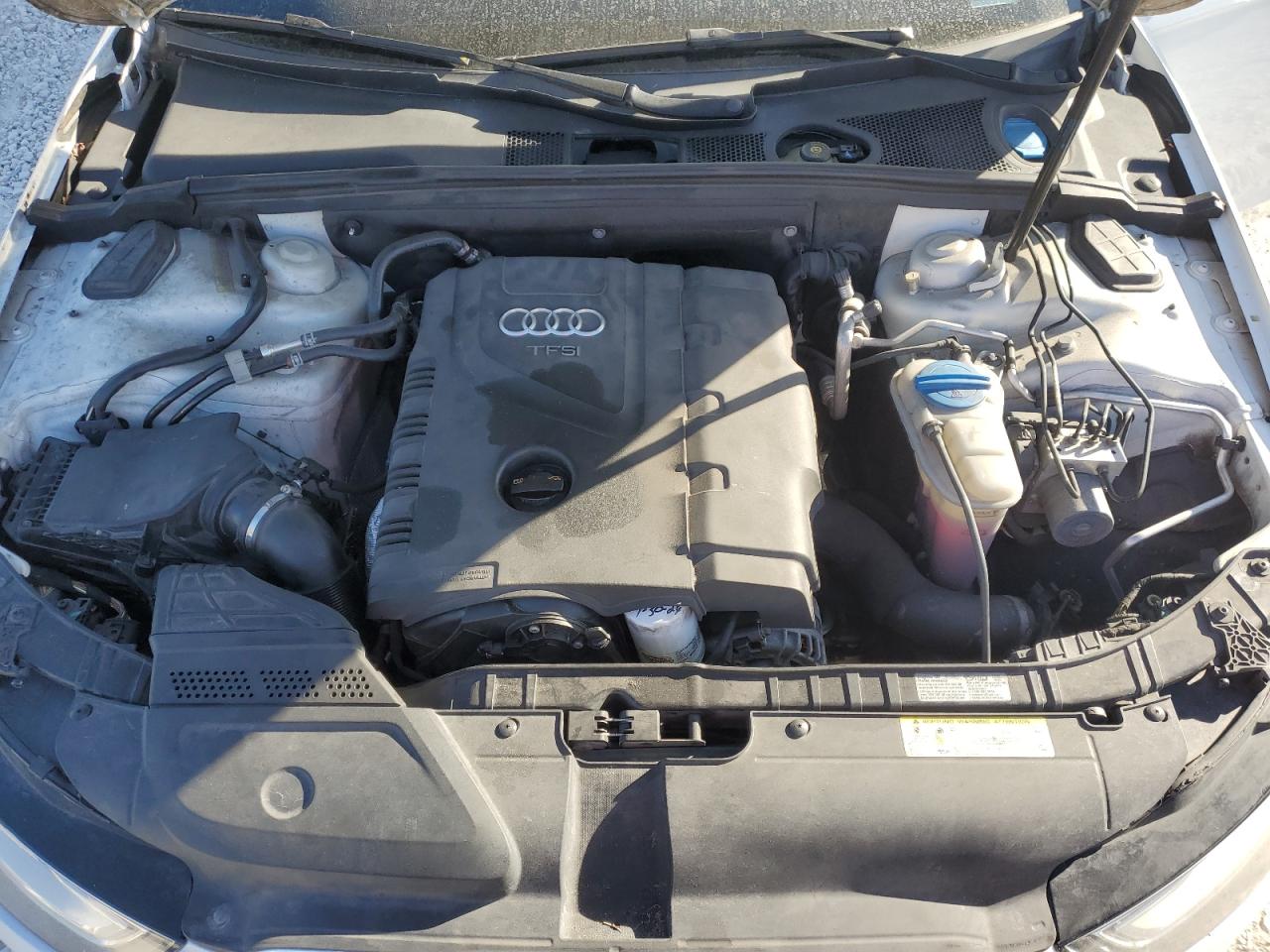 2014 Audi A4 VIN WAUAFAFL9EN001083 Copart auction photo, front end / side damage thumbnail 11