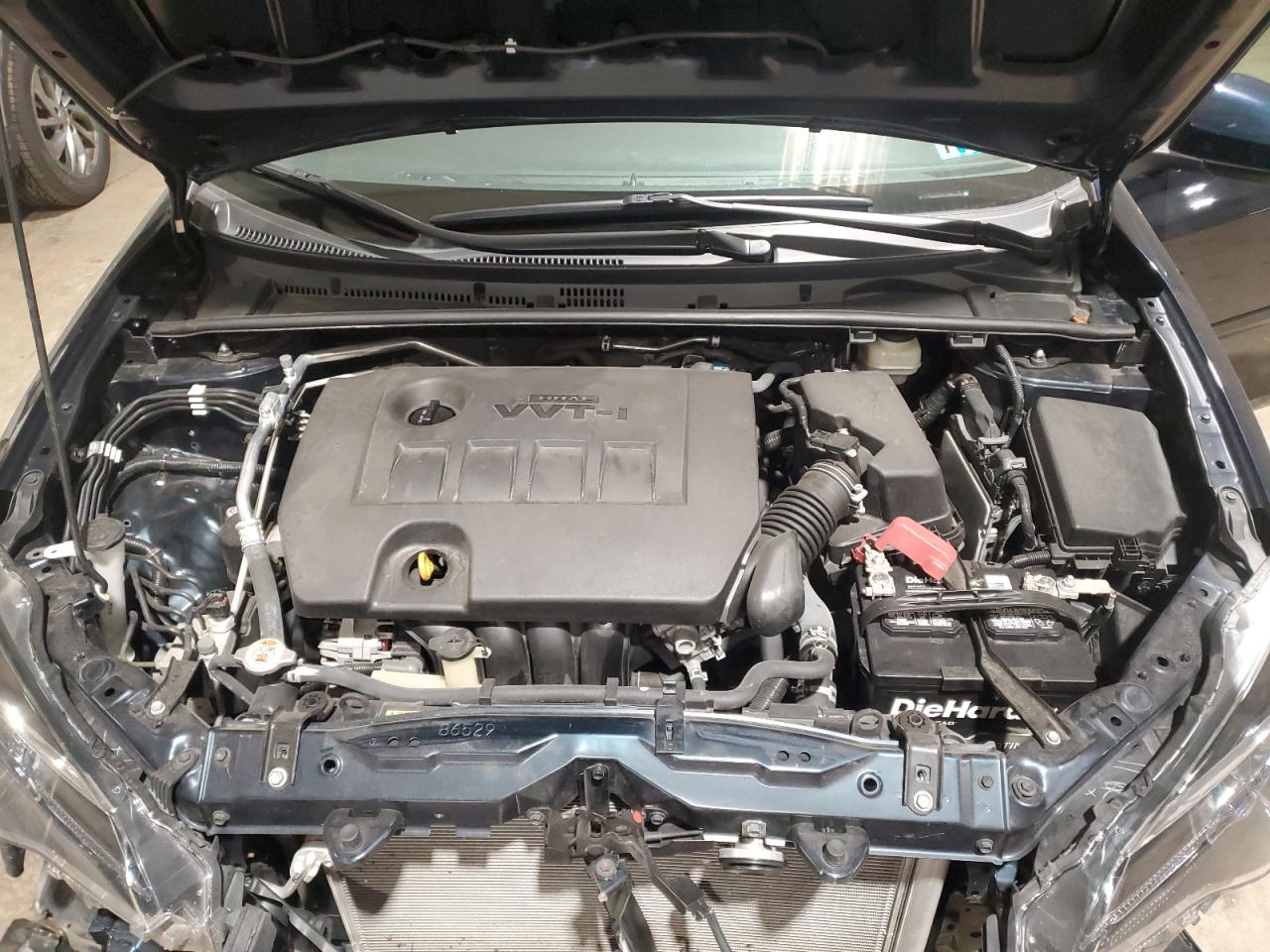 2018 Toyota Corolla VIN 2T1BURHE3JC108346 Copart auction photo, front end / side damage thumbnail 13