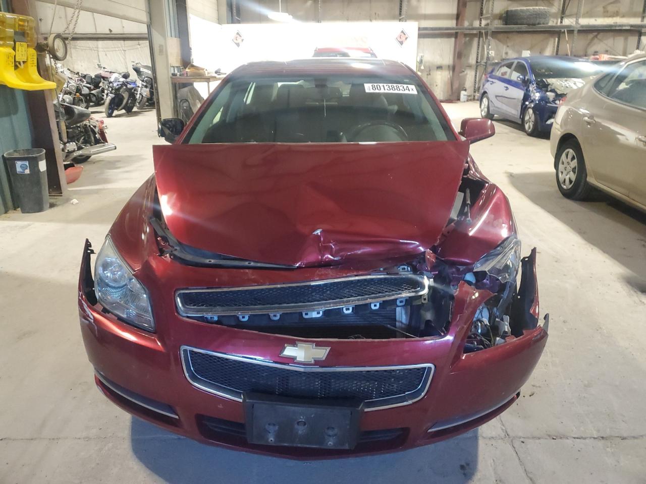2011 Chevrolet Malibu VIN 1G1ZD5E19BF156900 Copart auction photo, front end / all over damage thumbnail 5