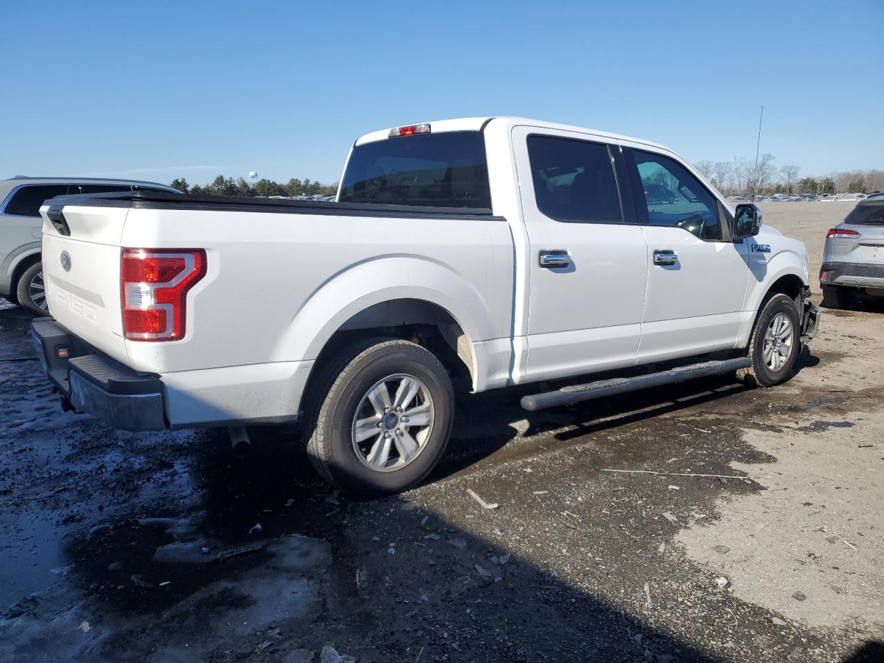 2018 Ford F-150 VIN 1FTEW1CB6JKD85156 Copart auction photo, front end damage thumbnail 3