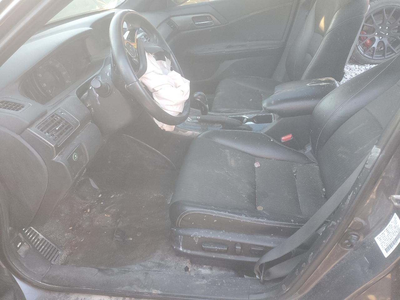2017 Honda Accord VIN 1HGCR2F57HA281416 Copart auction photo, front end damage thumbnail 7