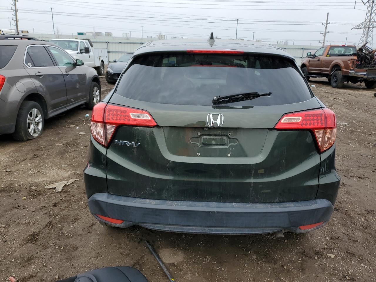 2018 Honda HR-V VIN 3CZRU5H54JM707586 Copart auction photo, front end / minor dent/scratches damage thumbnail 6