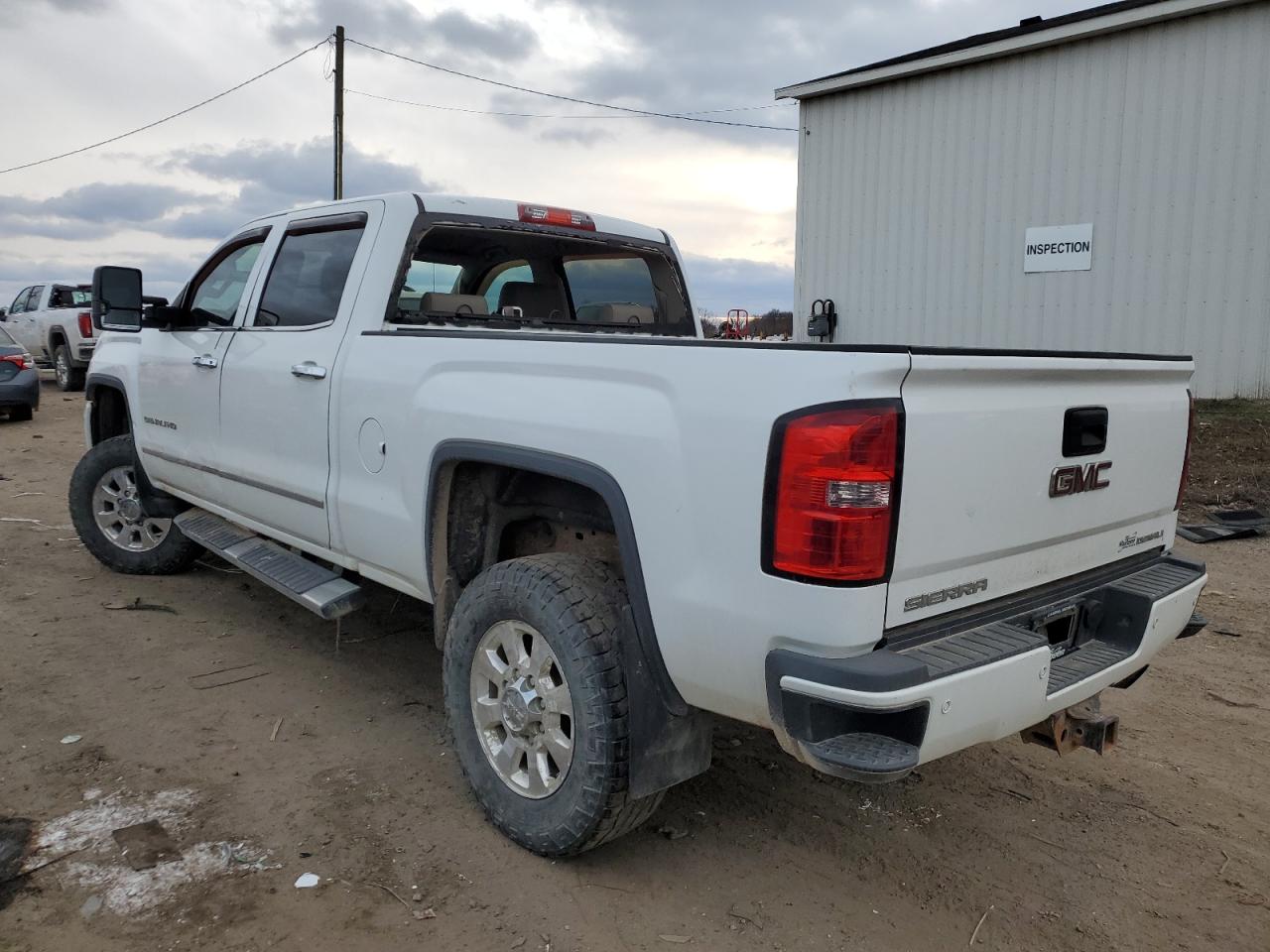 2015 GMC Sierra VIN 1GT120EG2FF141243 Copart auction photo, all over damage thumbnail 2