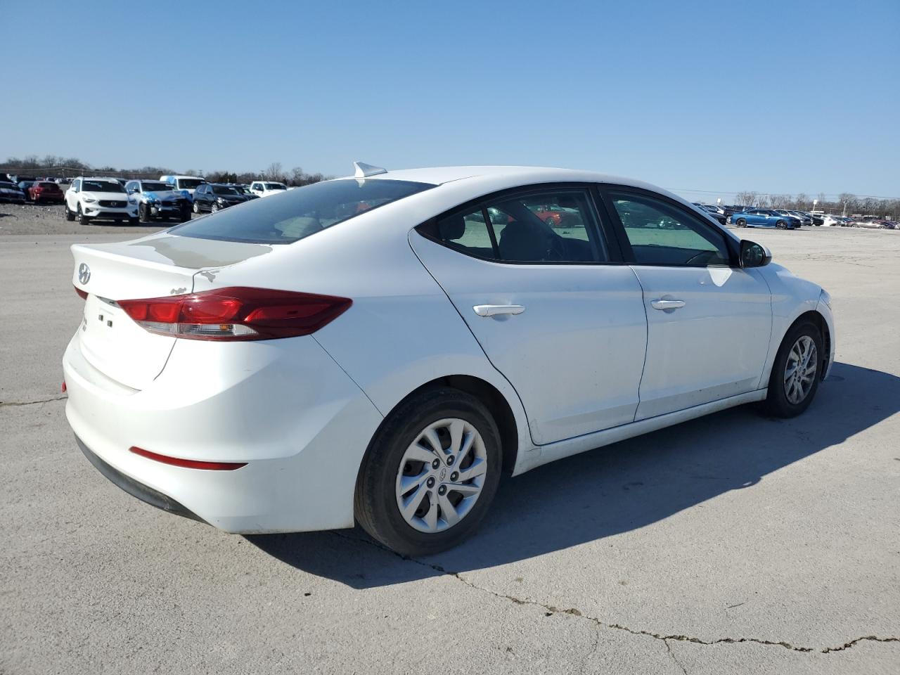 2017 Hyundai Elantra VIN 5NPD74LF9HH112914 Copart auction photo, normal wear / minor dent/scratches damage thumbnail 3