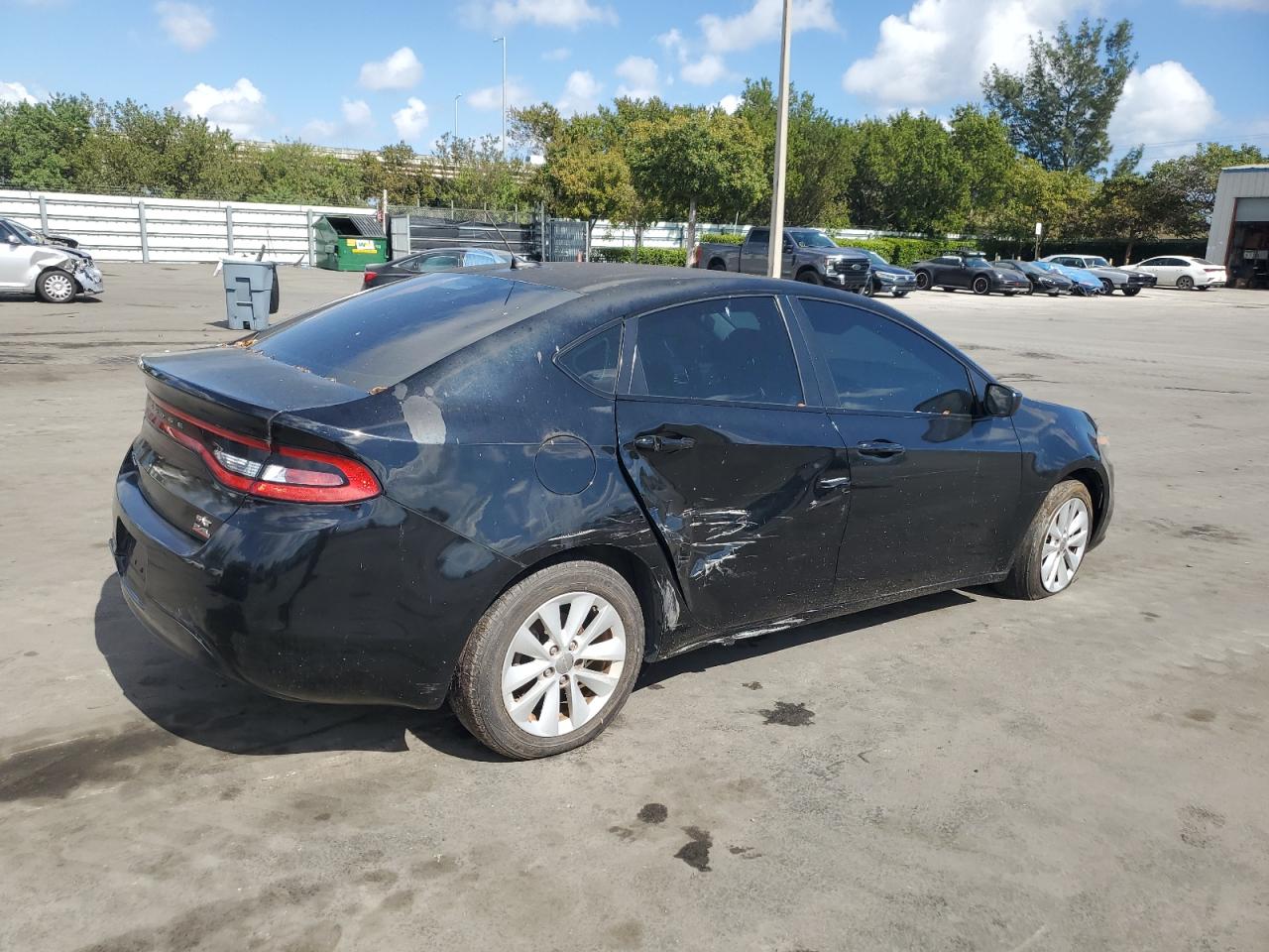 2014 Dodge Dart VIN 1C3CDFBB0ED823874 Copart auction photo, mechanical / all over damage thumbnail 3