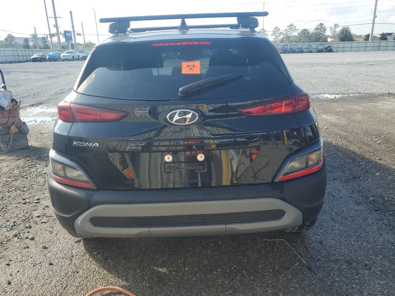2022 Hyundai Kona VIN KM8K62AB9NU888620 Copart auction photo, biohazard/chemical damage thumbnail 6
