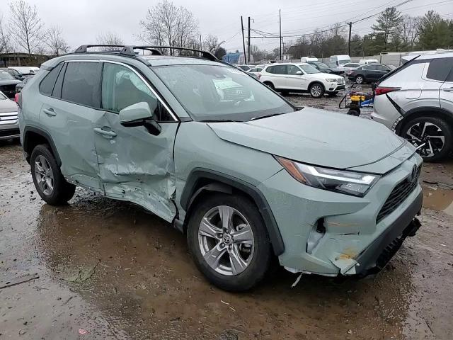 2022 Toyota RAV 4 VIN 2T3P1RFV8NW250219 Copart auction photo, side / front end damage thumbnail 11