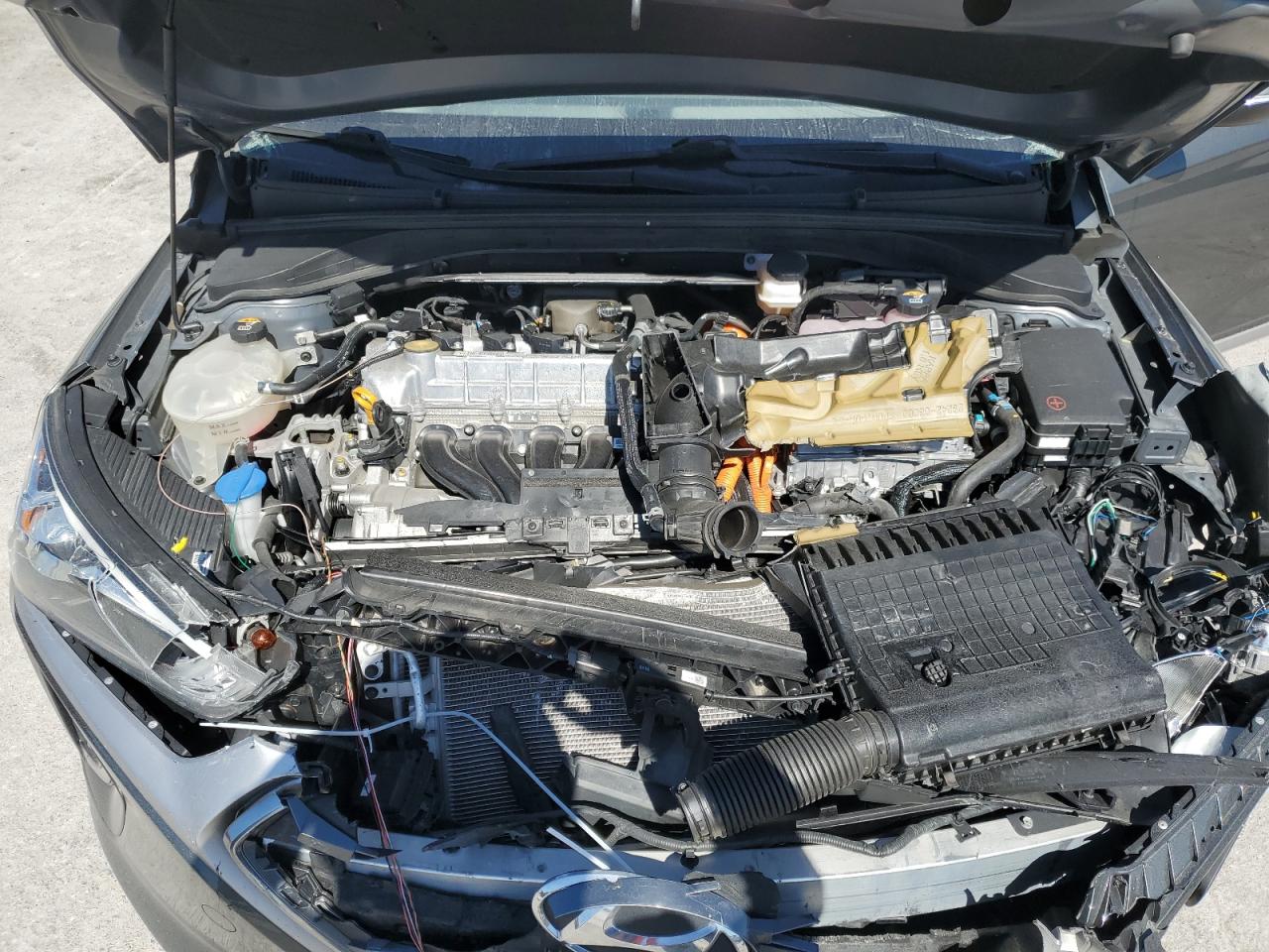 2022 Hyundai IONIQ VIN KMHC75LC4NU282571 Copart auction photo, front end damage thumbnail 11