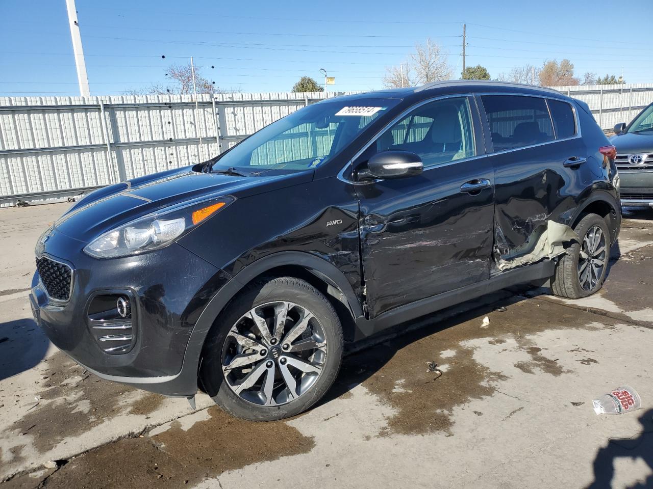 2017 KIA Sportage VIN KNDPNCAC1H7205517