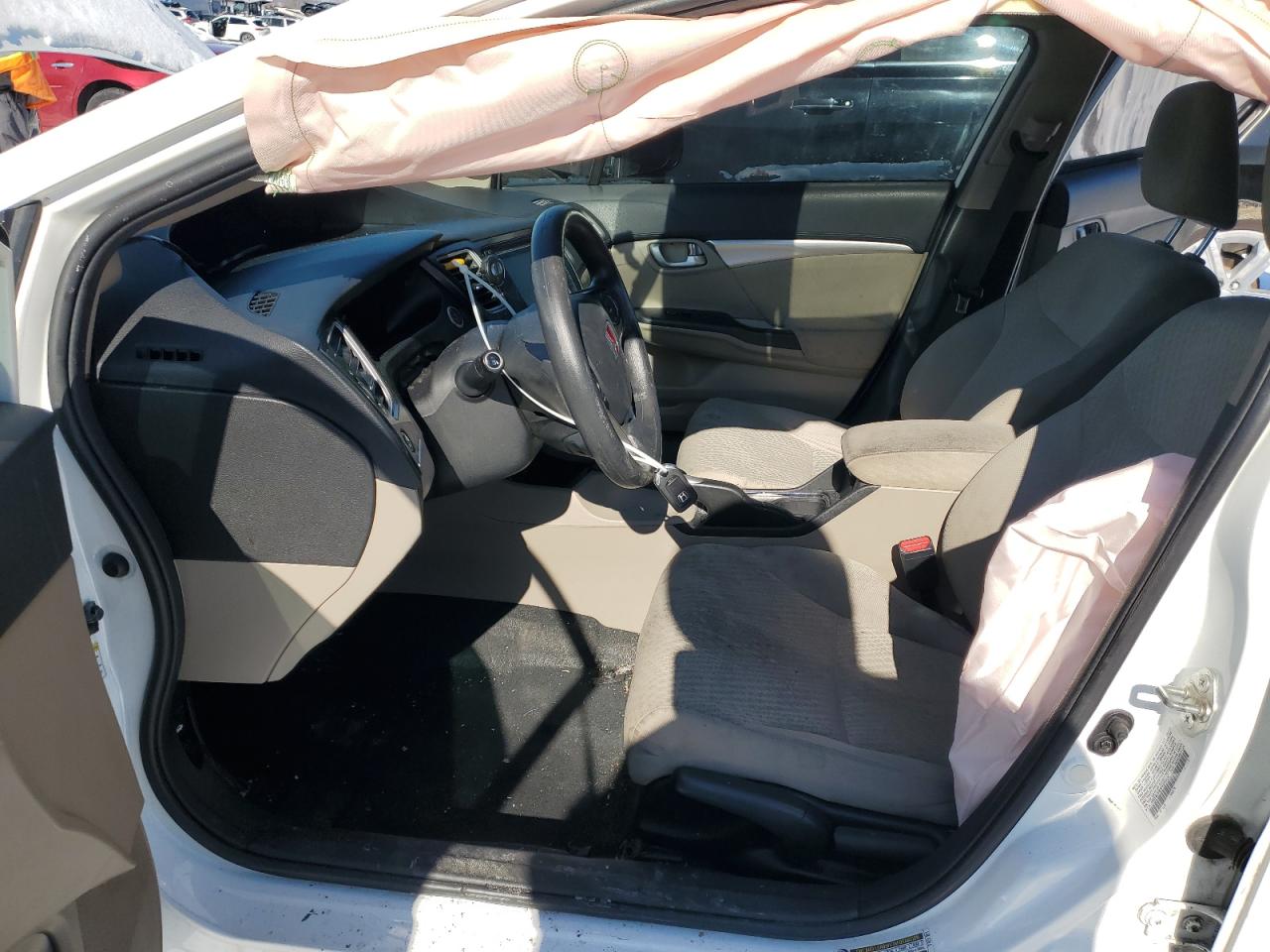 2015 Honda Civic VIN 19XFB2F83FE298458 Copart auction photo, undercarriage damage thumbnail 7