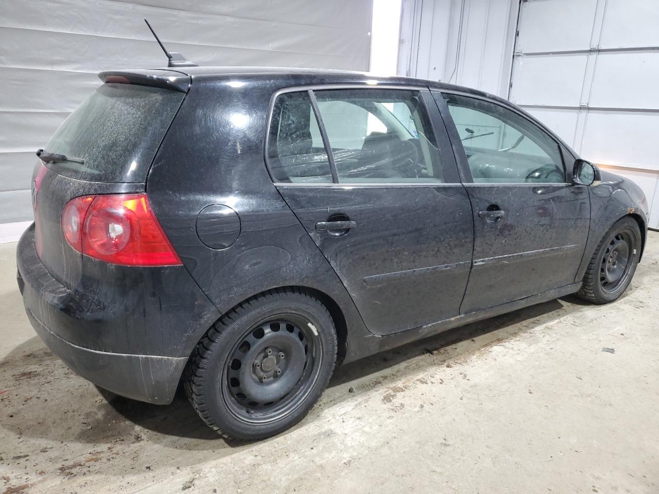 2009 Volkswagen Golf VIN WVWDB71K69W145719 Copart auction photo, undercarriage / front end damage thumbnail 3
