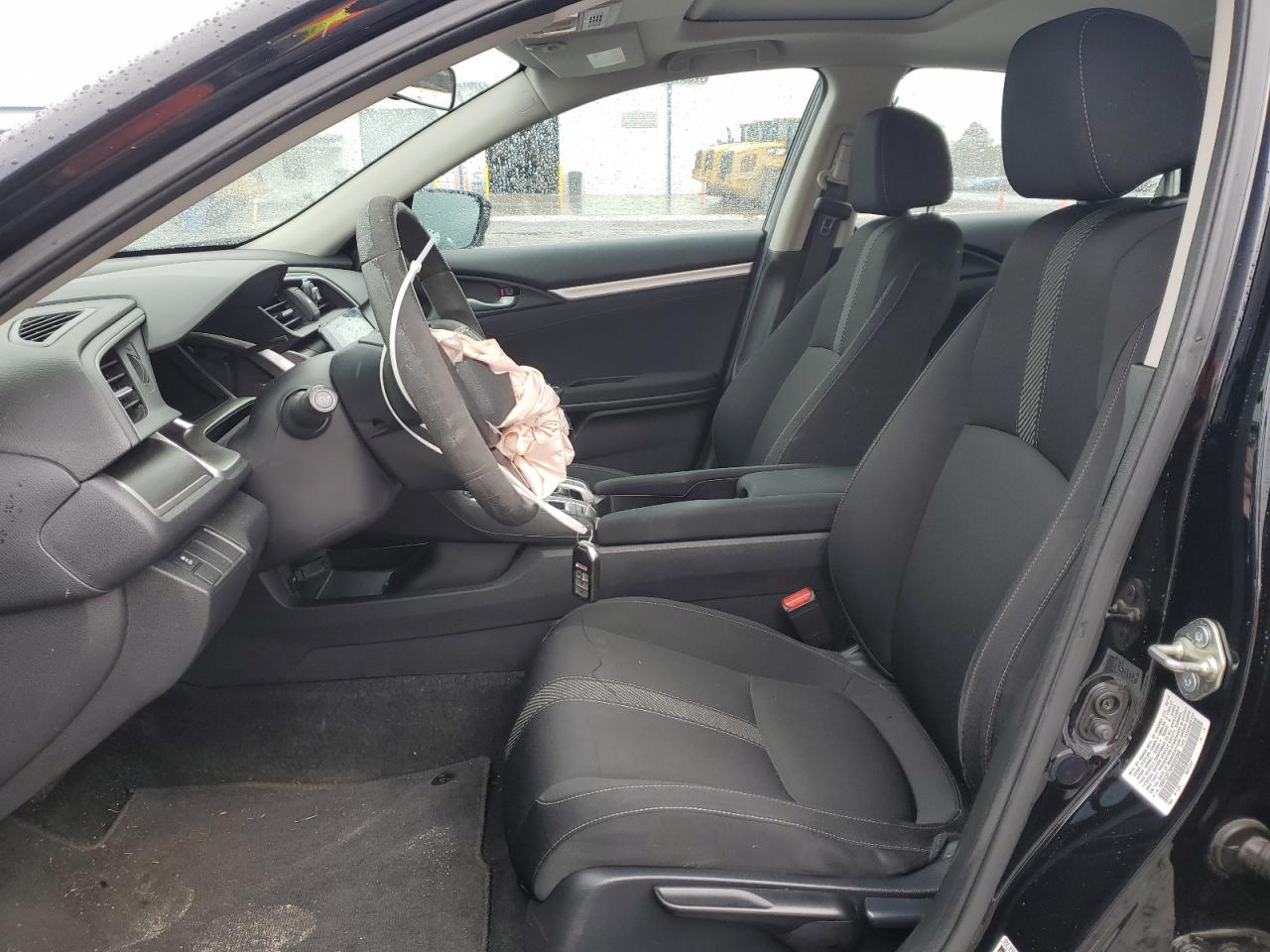 2017 Honda Civic VIN 19XFC2F74HE201369 Copart auction photo, front end damage thumbnail 7