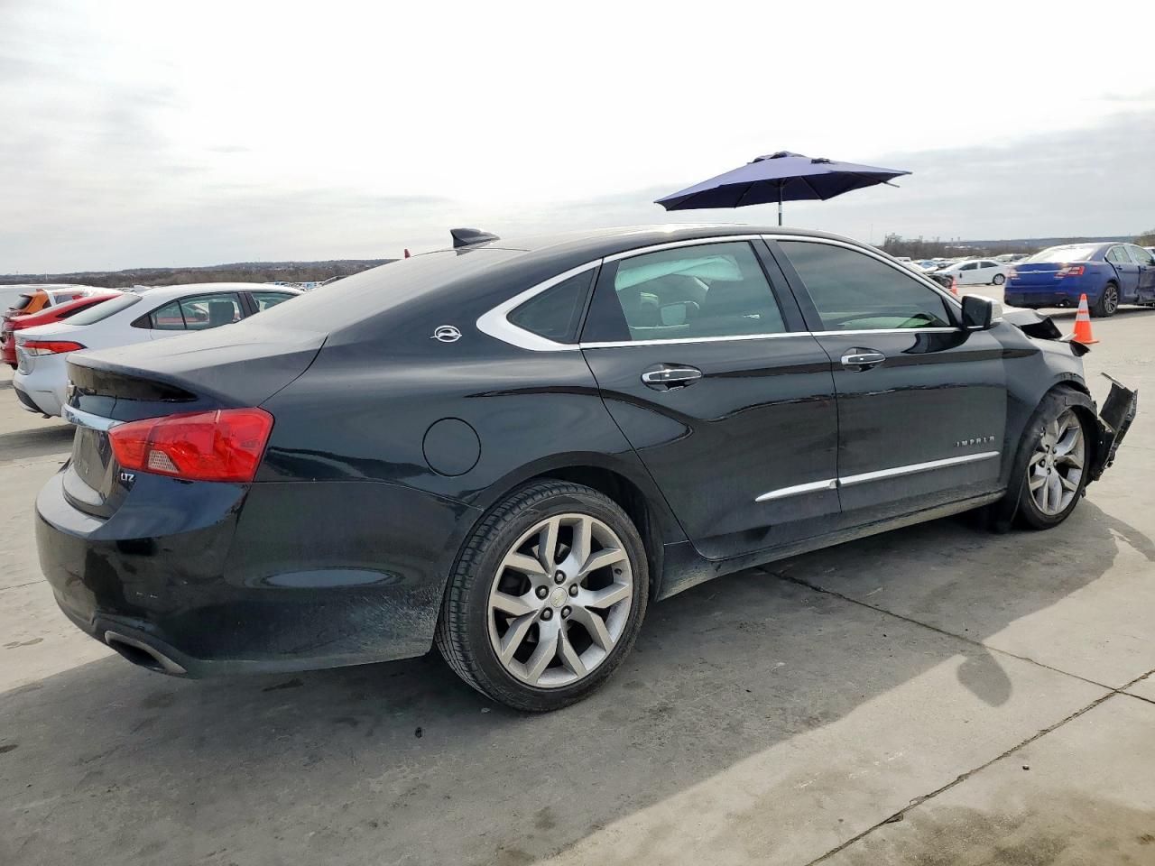 2016 Chevrolet Impala VIN 2G1145S38G9121896 Copart auction photo, front end damage thumbnail 3